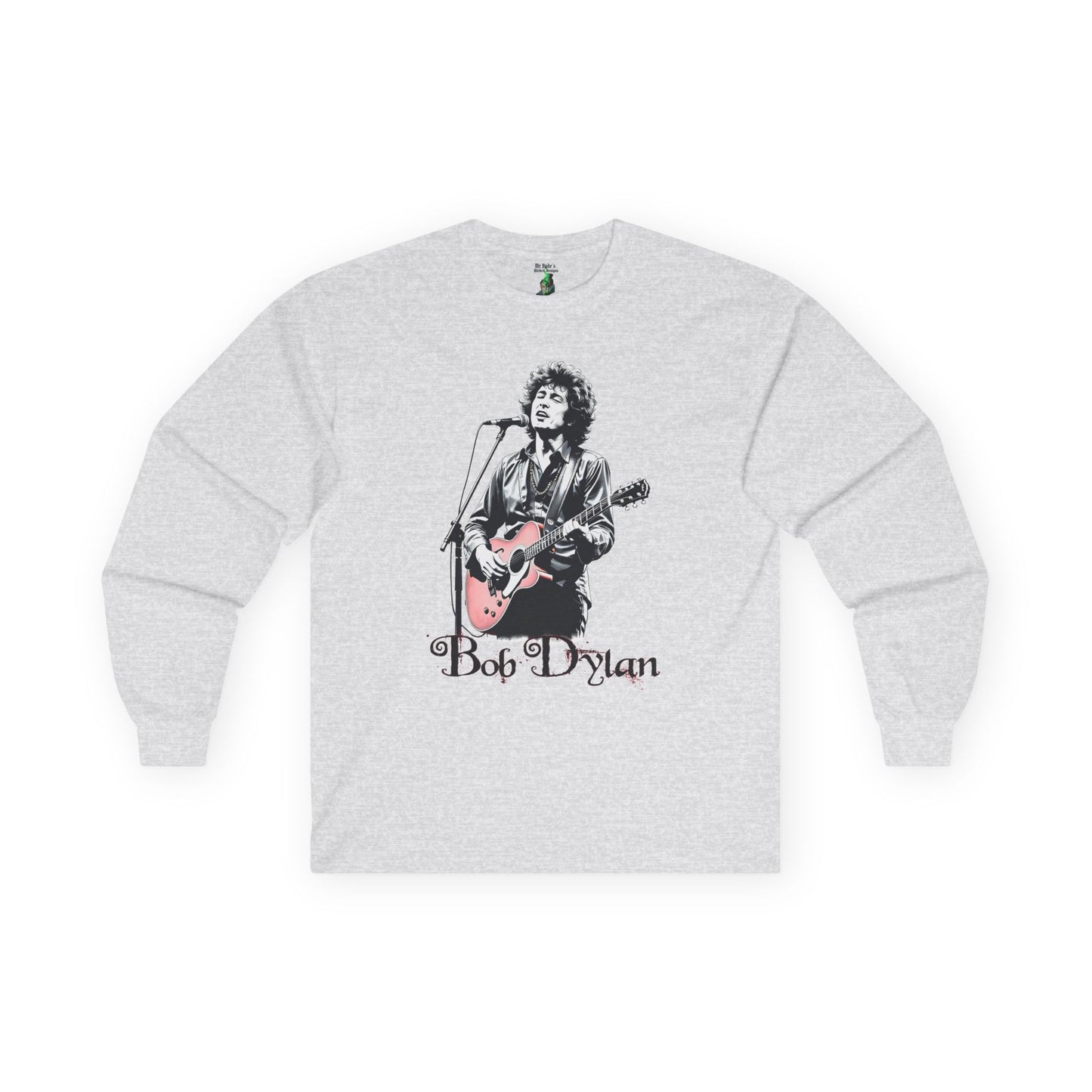 Bob Dylan Retro Unisex Tee, Music Festival Concert Shirt, Vintage Heavy Cotton T-Shirt, Music Lover Gift, Artistic Graphic Tee