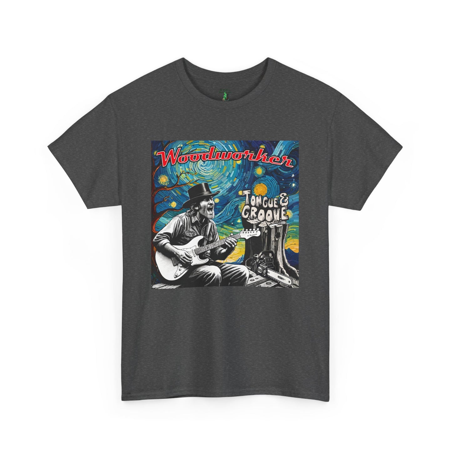 Woodworker Tongue & Groove Unisex Heavy Cotton Tee