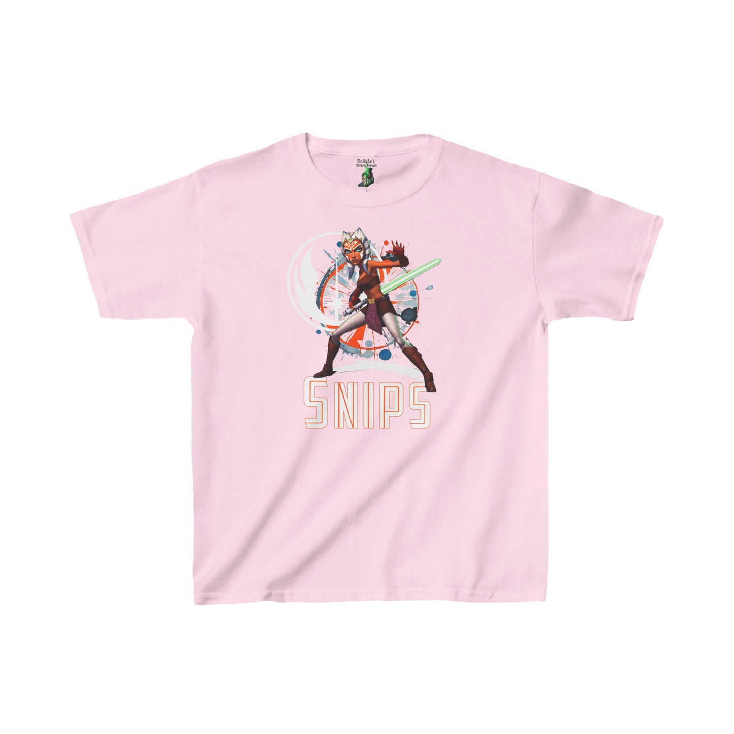 Kids Tee, Cosmic Jedi Ahsoka Tano Tribute Shirt, Star Wars Fan Gift, Girl Power Youth Tee, Nerd Pride T-Shirt, Sci-Fi Enthusiast Apparel,