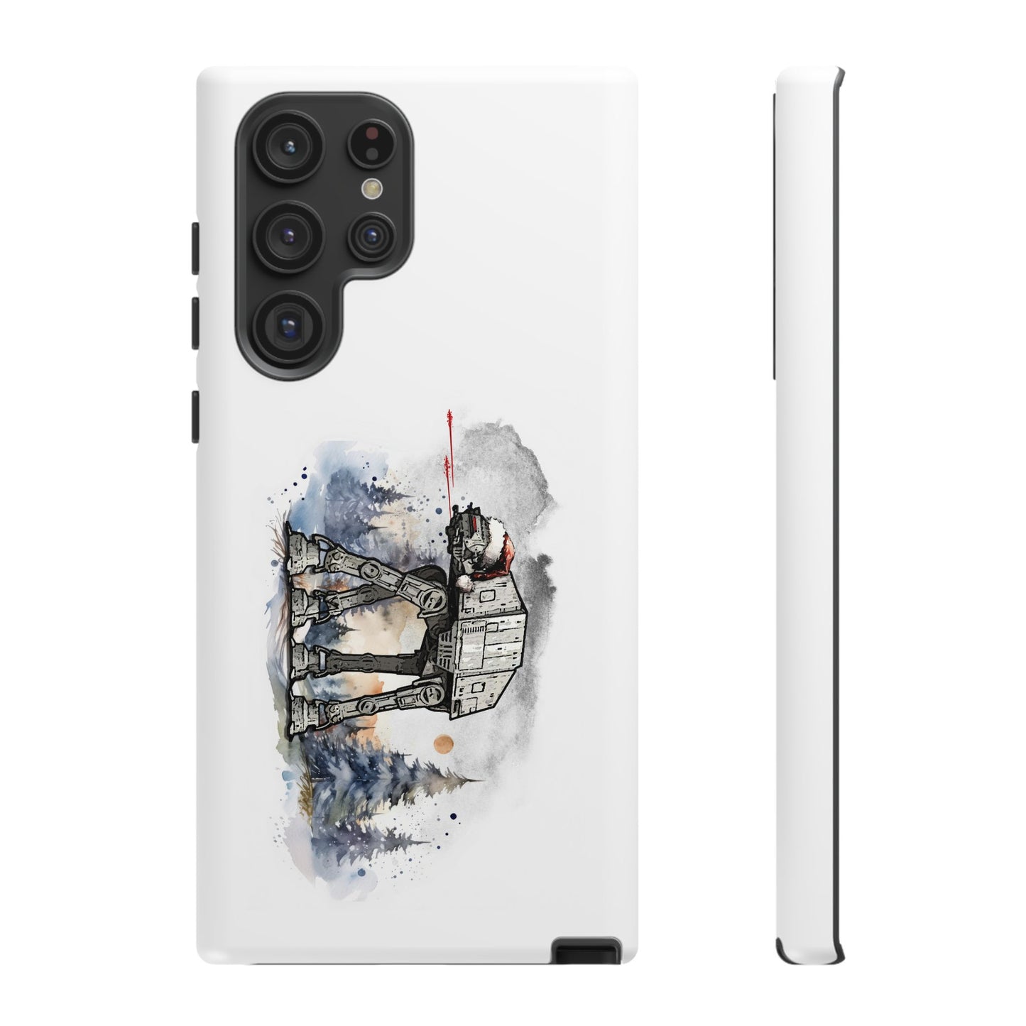 Samsung Phone Case, Star Wars AT AT Walker Darth Santa Holiday Tough Case, Impact-Resistant, Christmas Cheer, Fans Gift, Holiday Parties