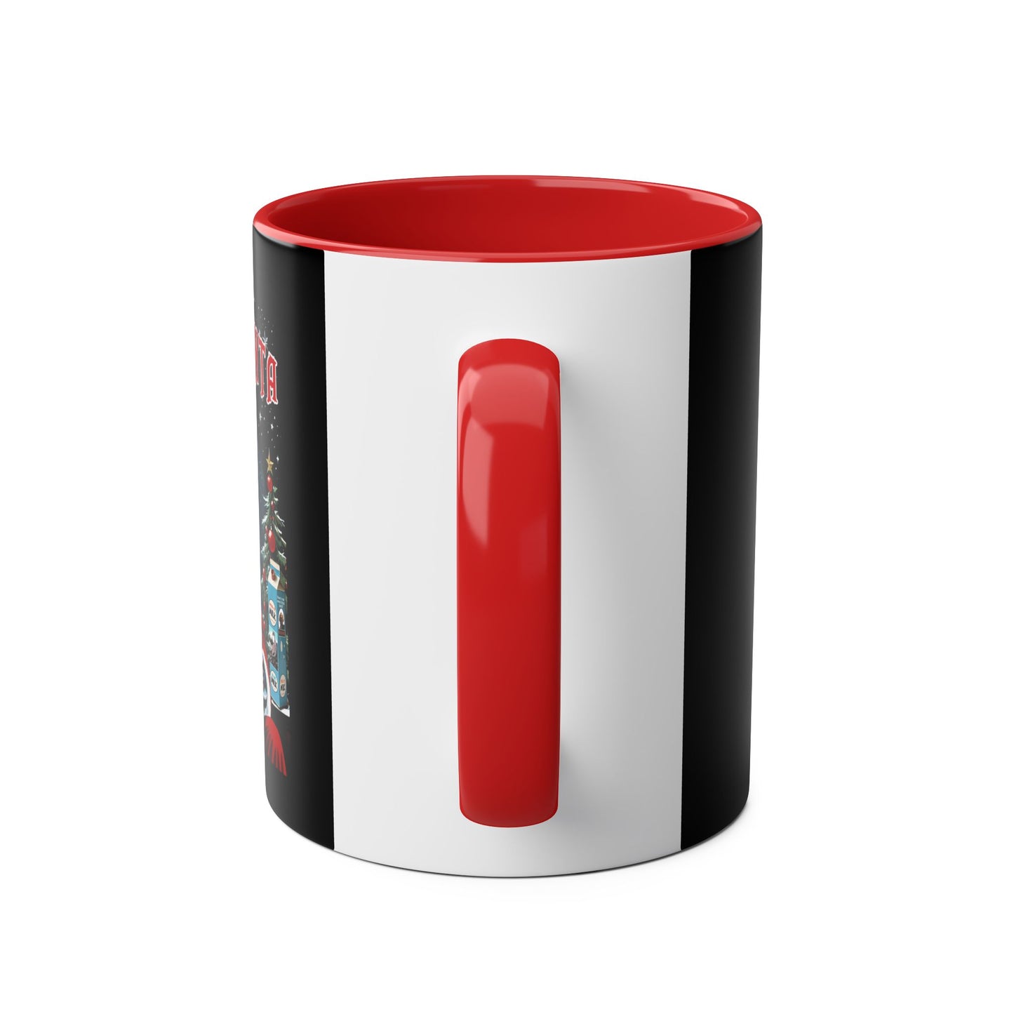 Darth Santa Christmas Ceramic Mug, Blue Milk Star Wars Parody Gift, Festive Christmas Cup, SW Fans, Dank Farrik Mug