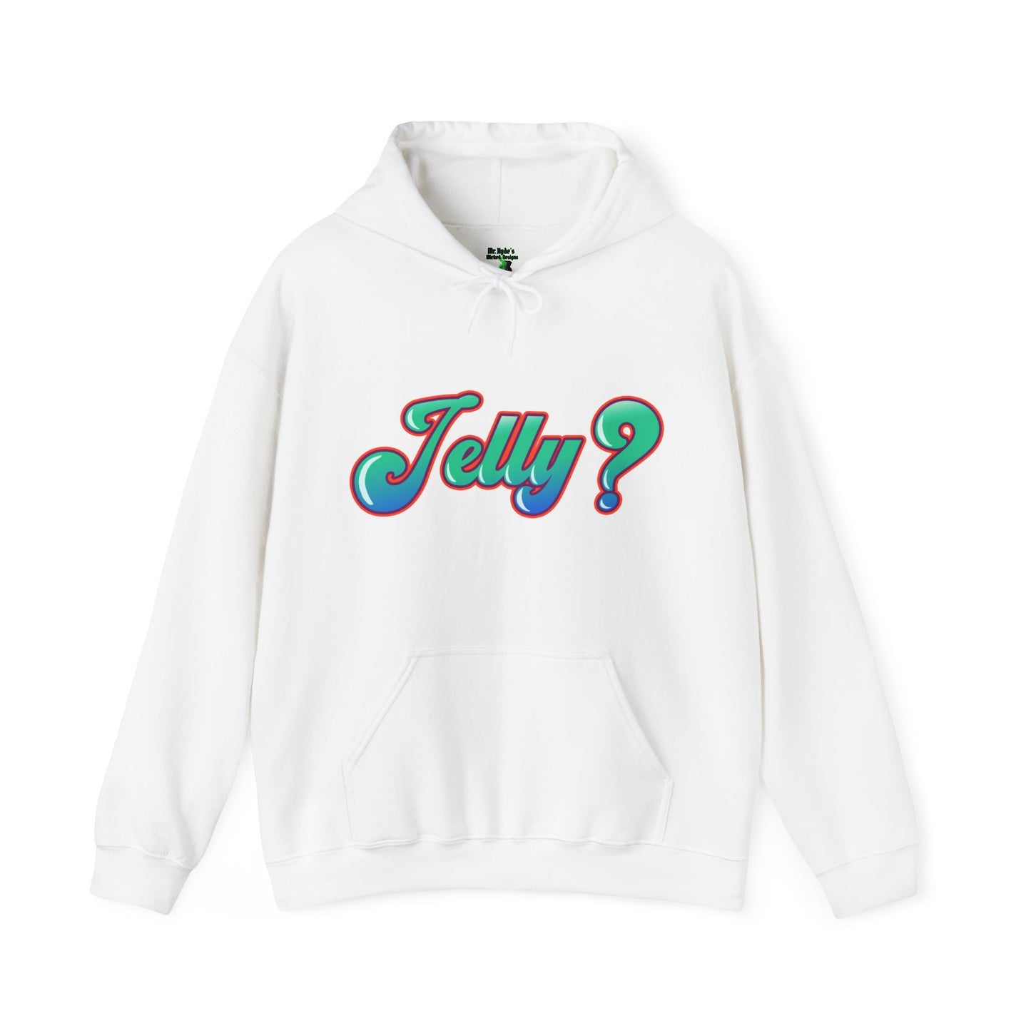 Cozy Jellyfish Graphic Hoodie -Colorful 2-sided Hooded Sweatshirt -Jelly Hoodie