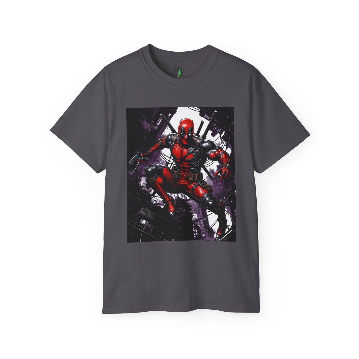 Deadpool Fan Art T-shirt, Comic Collector Shirt, Marvel Fan Gift, Comicon Apparel, Unisex Ultra Cotton Tee