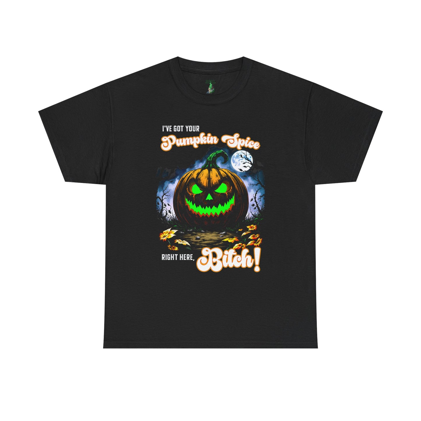 Spooky Pumpkin Spice Tee - Unisex Halloween Shirt, Fall Fashion, Outdoor Events, Trick or Treat, Halloween Party