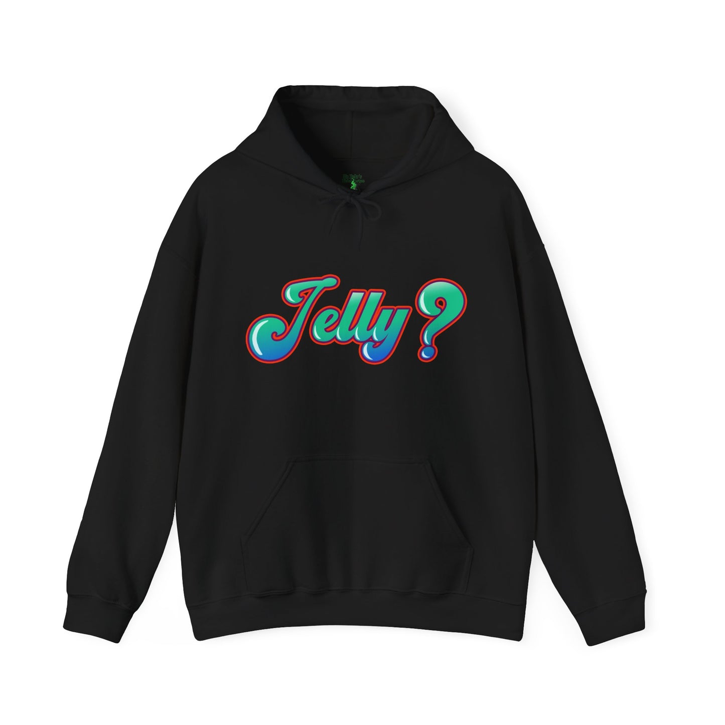 Cozy Jellyfish Graphic Hoodie -Colorful 2-sided Hooded Sweatshirt -Jelly Hoodie
