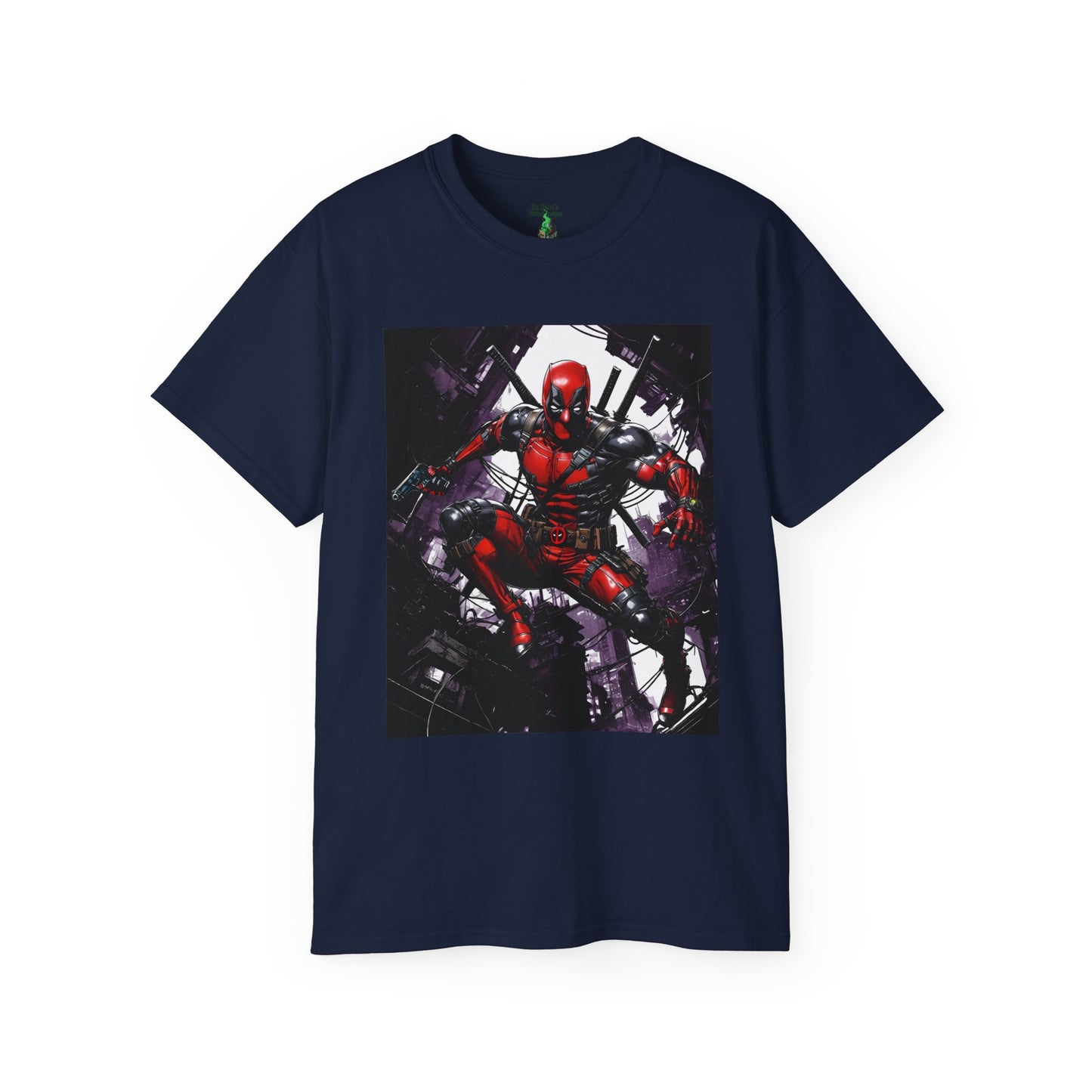 Deadpool Fan Art T-shirt, Comic Collector Shirt, Marvel Fan Gift, Comicon Apparel, Unisex Ultra Cotton Tee