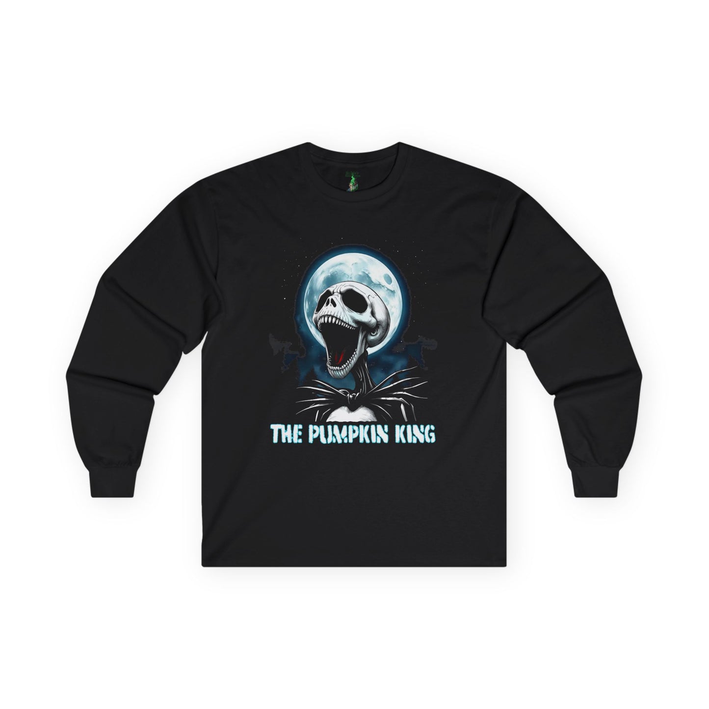 Unisex Long Sleeve Tee, The Pumpkin King Tee, Nightmare Jack Tee, Halloween T-shirt, Christmas T-shirt