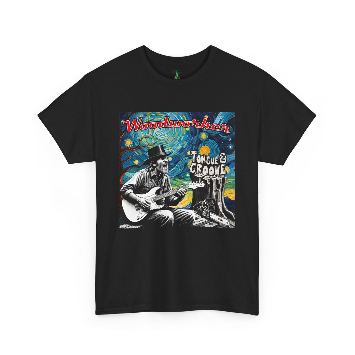 Woodworker Tongue & Groove Unisex Heavy Cotton Tee