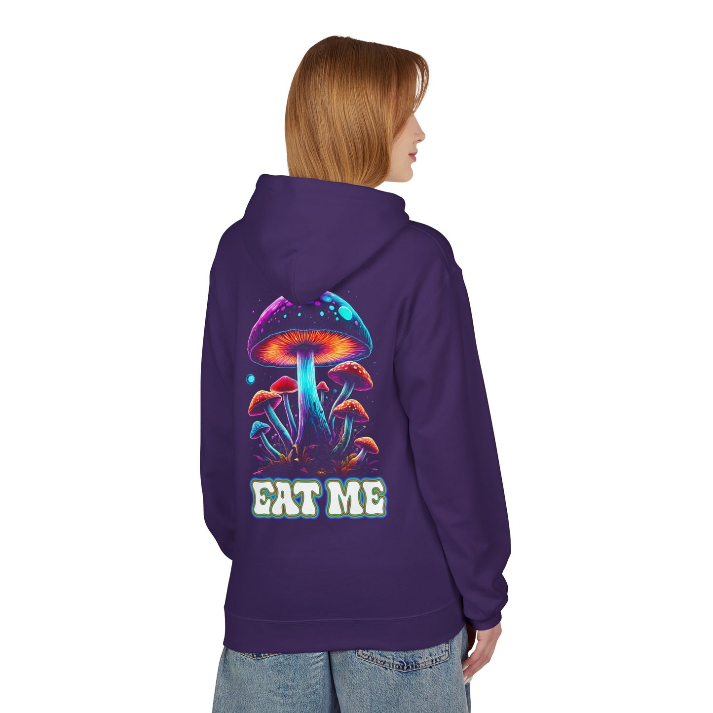 Psychedelic Mushroom Hoodie, Magic Mushroom Hoodie, Music Festival Hoodie, Eat Me Hoodie, Alice in Wonderland Hooded Sweatshirt