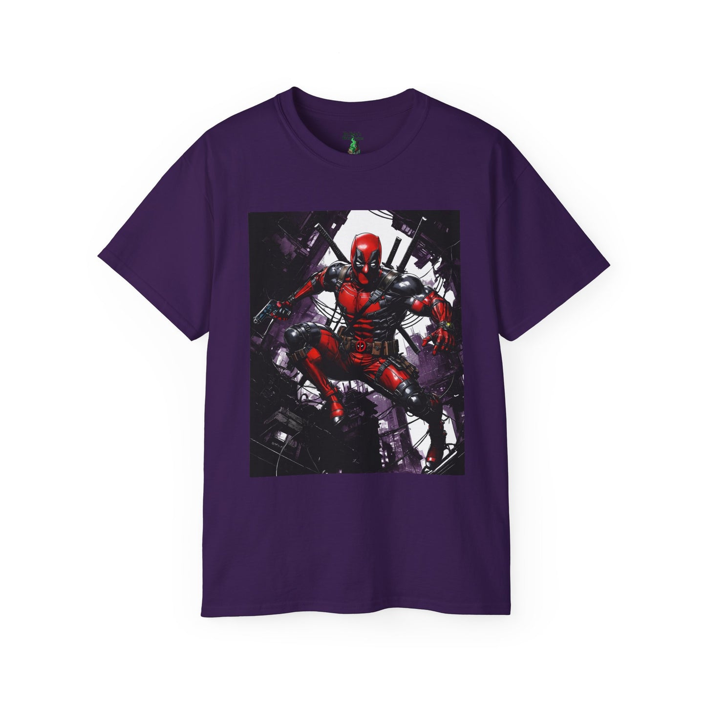 Deadpool Fan Art T-shirt, Comic Collector Shirt, Marvel Fan Gift, Comicon Apparel, Unisex Ultra Cotton Tee