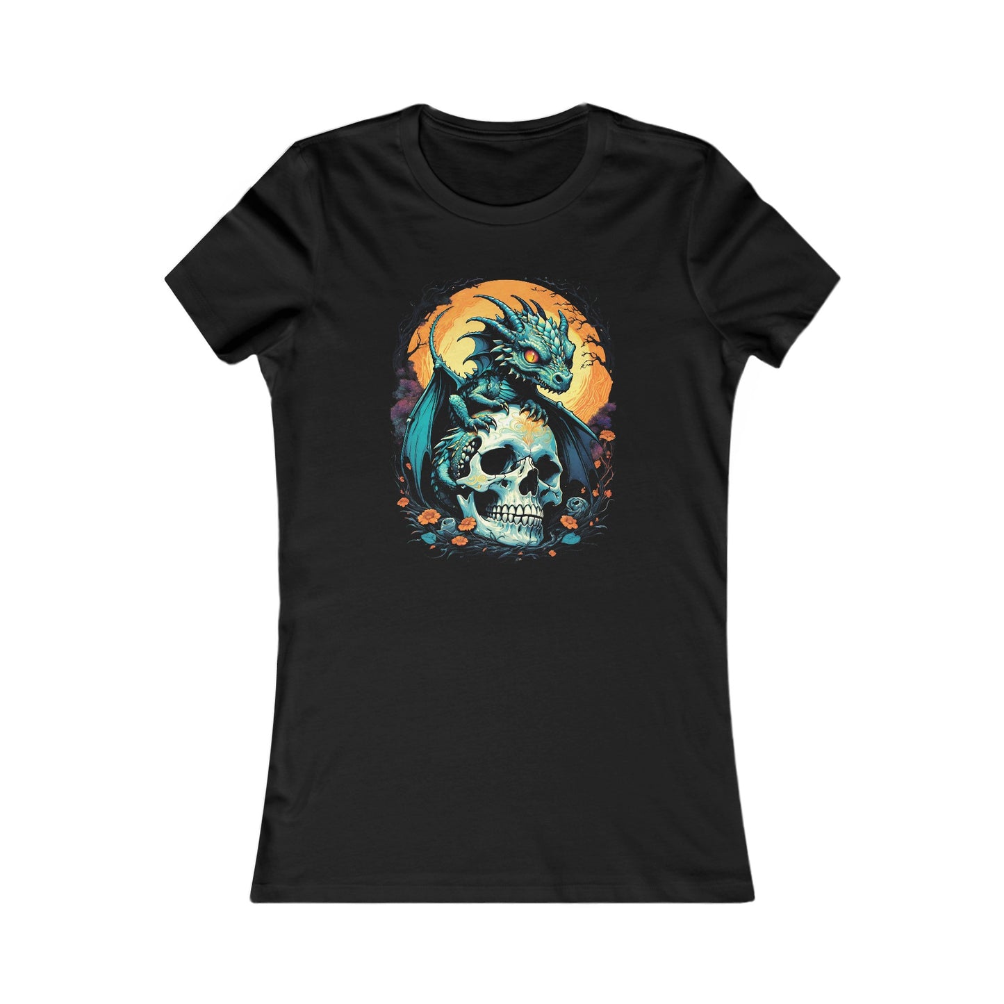 When you see how light and colorful this Baby Dragon t-shirt is. You are going to need this whimsical Baby Dragon t-shirt in your life. making for an incredibly soft light design.