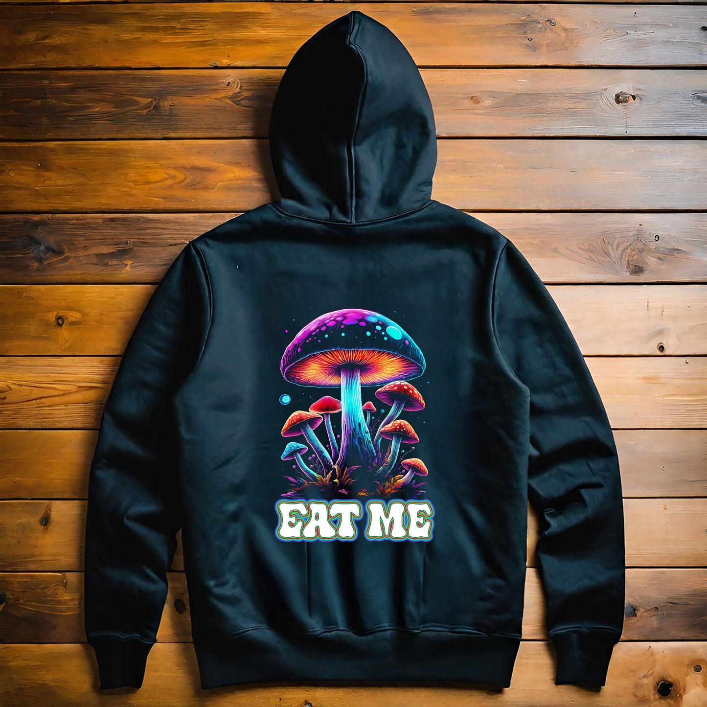 Psychedelic Mushroom Hoodie, Magic Mushroom Hoodie, Music Festival Hoodie, Eat Me Hoodie, Alice in Wonderland Hooded Sweatshirt