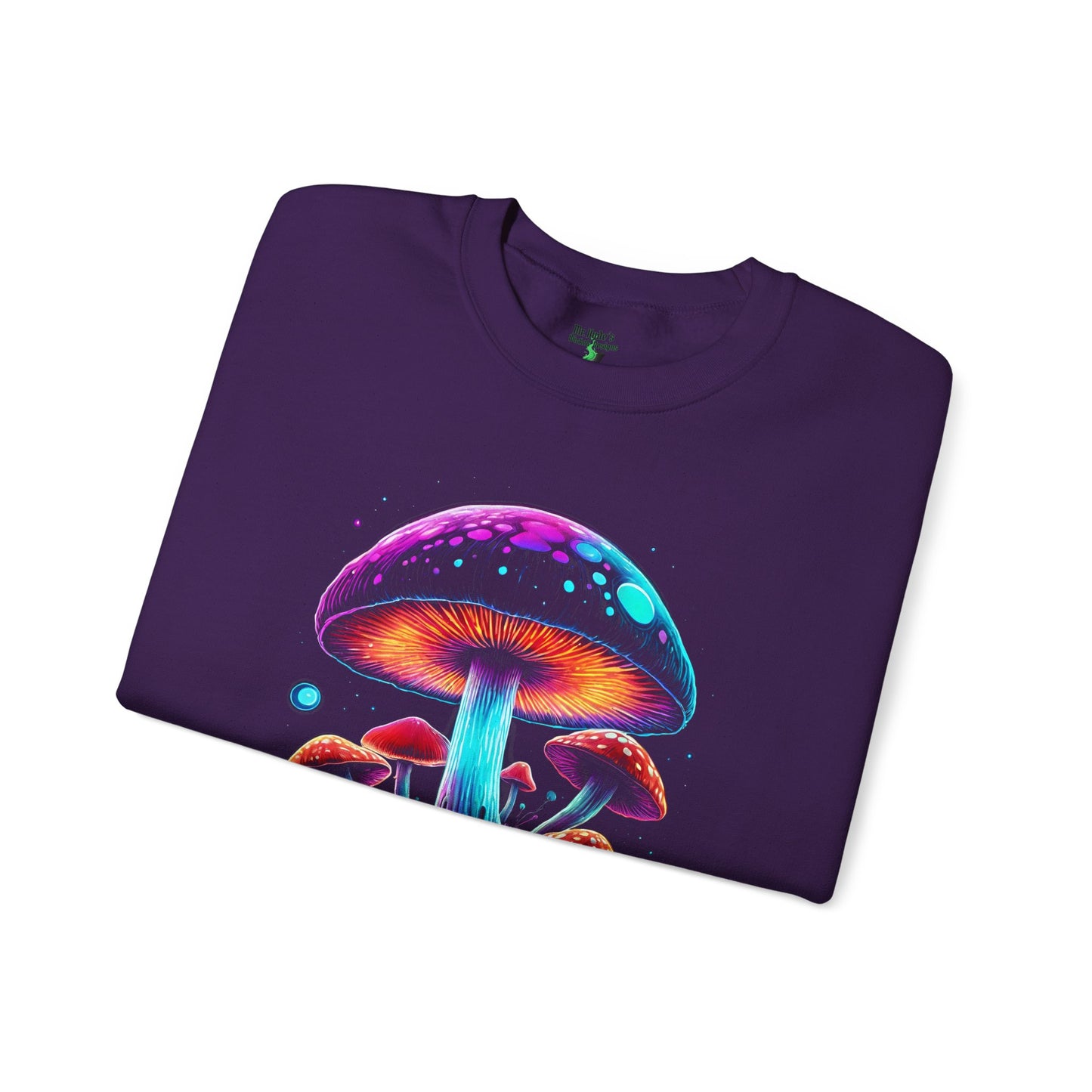 Psychedelic Mushroom Sweatshirt - Magic Mushroom Tee, Music Festival Sweatshirt, Alice in Wonderland, Heavy Cotton Sweatshirt