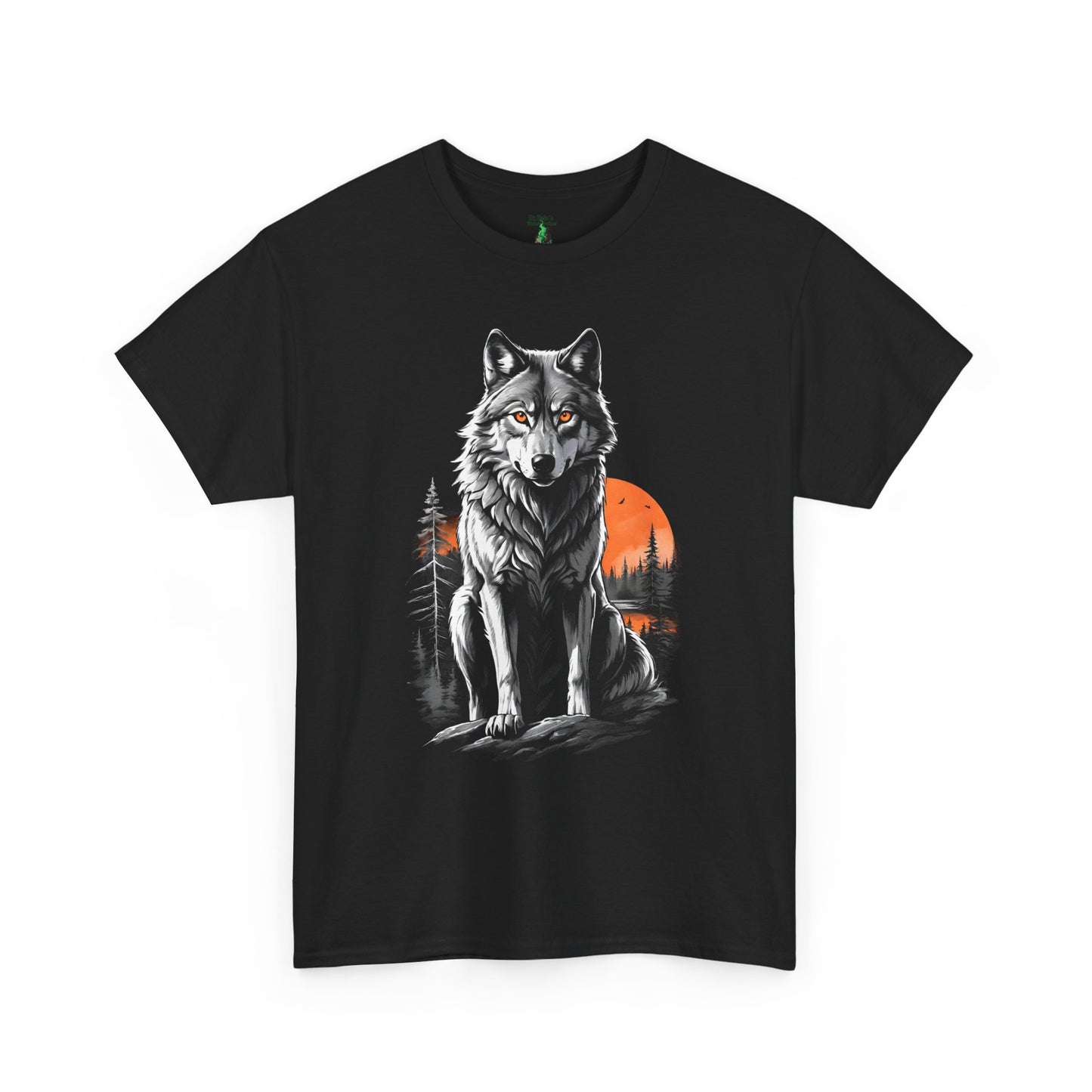 Wolf Graphic Tee | Nature Lover Gift, Cool Graphic Unisex Cotton Shirt