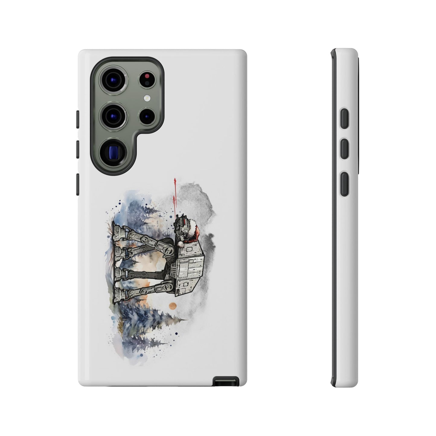 Samsung Phone Case, Star Wars AT AT Walker Darth Santa Holiday Tough Case, Impact-Resistant, Christmas Cheer, Fans Gift, Holiday Parties