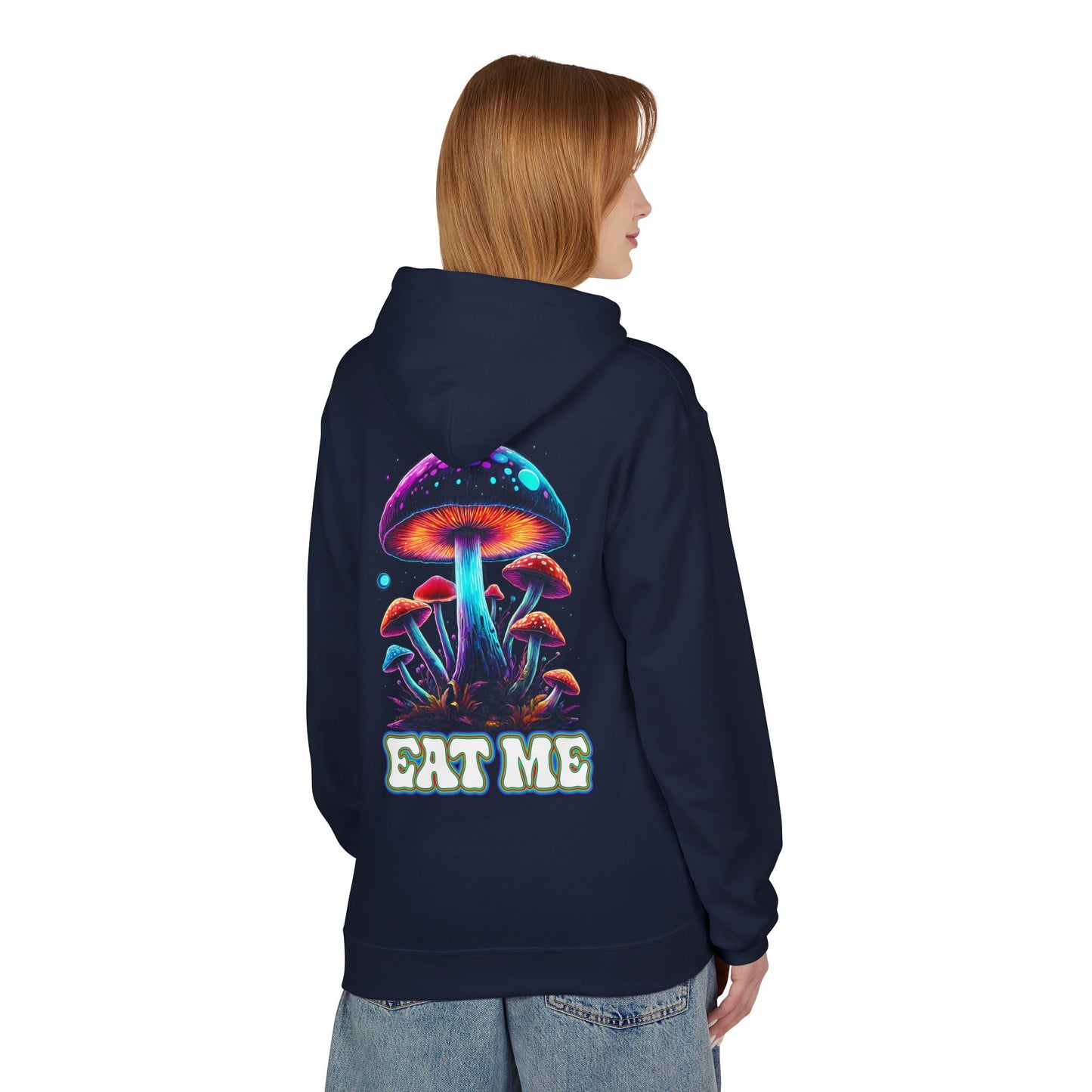 Psychedelic Mushroom Hoodie, Magic Mushroom Hoodie, Music Festival Hoodie, Eat Me Hoodie, Alice in Wonderland Hooded Sweatshirt