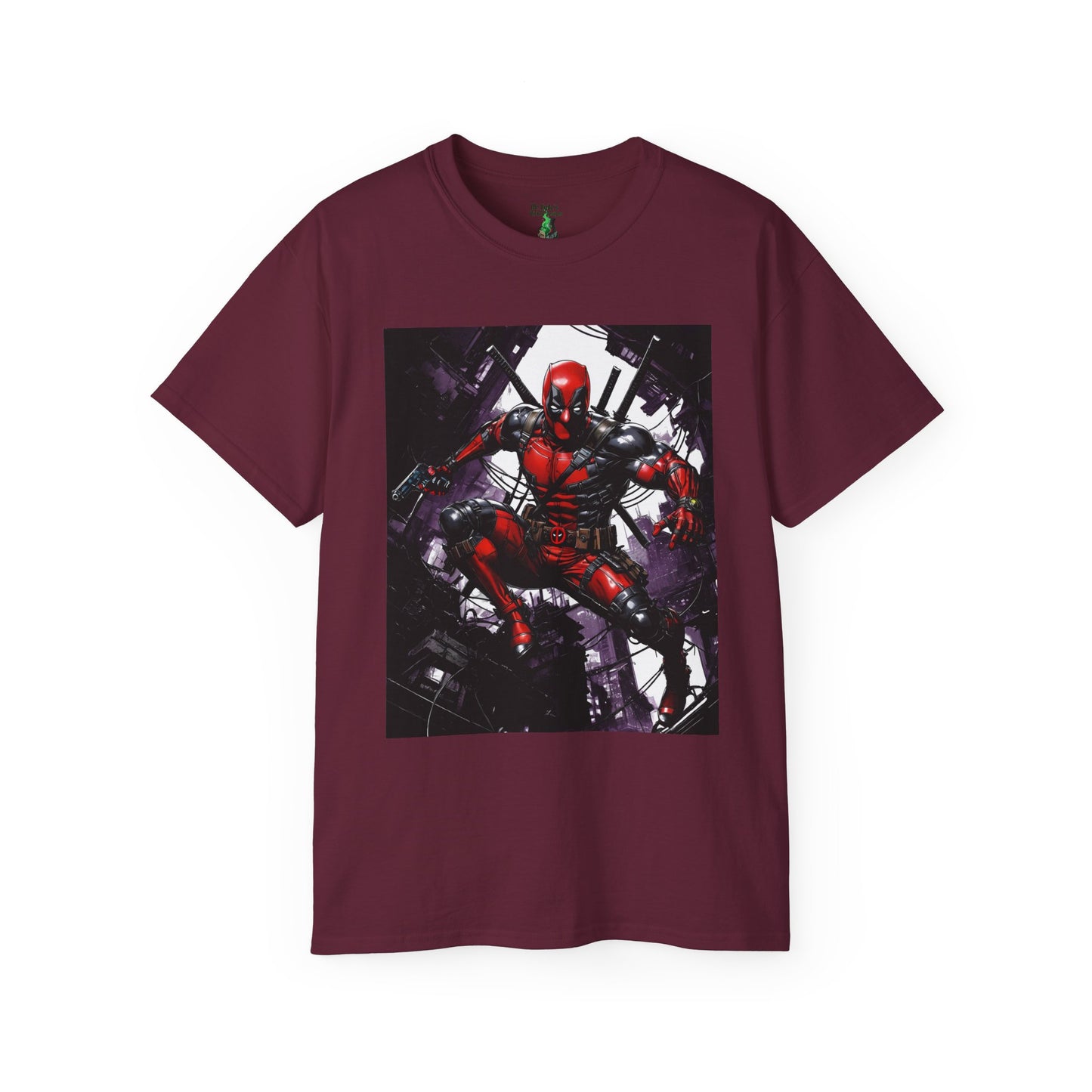 Deadpool Fan Art T-shirt, Comic Collector Shirt, Marvel Fan Gift, Comicon Apparel, Unisex Ultra Cotton Tee