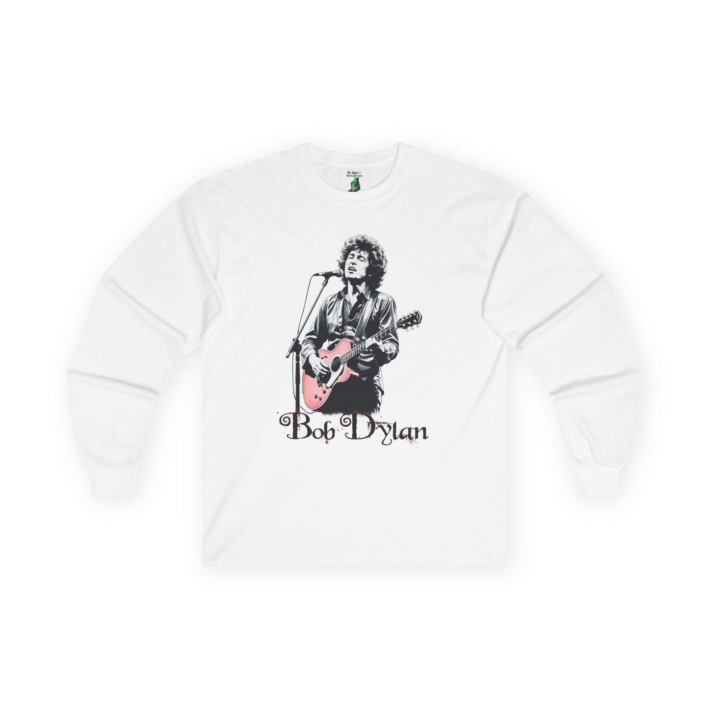 Bob Dylan Retro Unisex Tee, Music Festival Concert Shirt, Vintage Heavy Cotton T-Shirt, Music Lover Gift, Artistic Graphic Tee