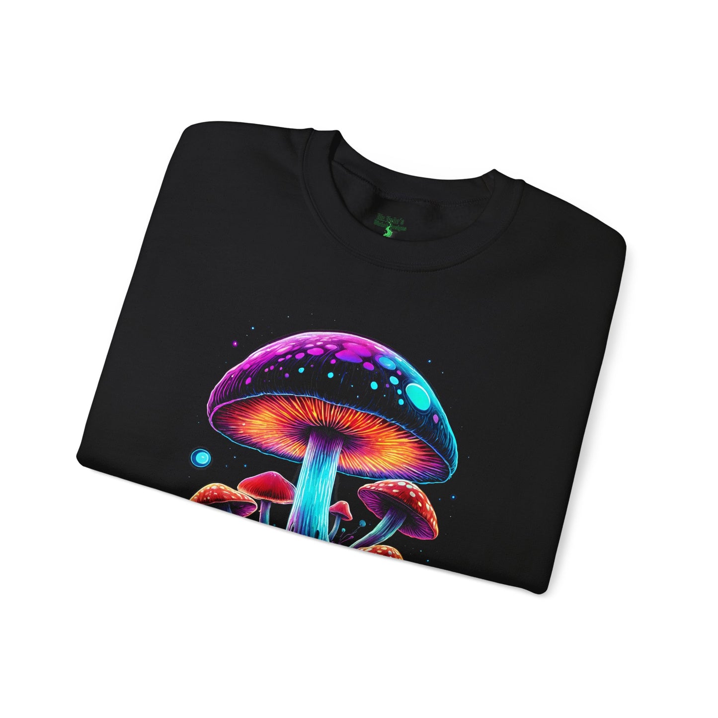 Psychedelic Mushroom Sweatshirt - Magic Mushroom Tee, Music Festival Sweatshirt, Alice in Wonderland, Heavy Cotton Sweatshirt