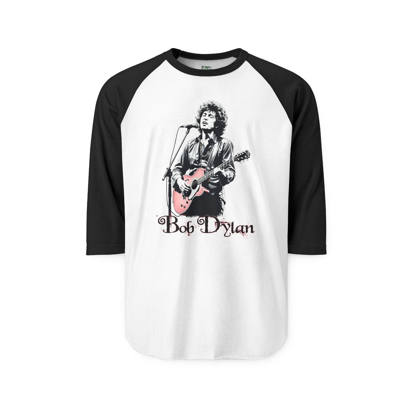 Bob Dylan Unisex Raglan Shirt - Retro Music Tee, Gift for Music Lovers, Concert Outfit, Vintage Style, Rock and Roll Apparel
