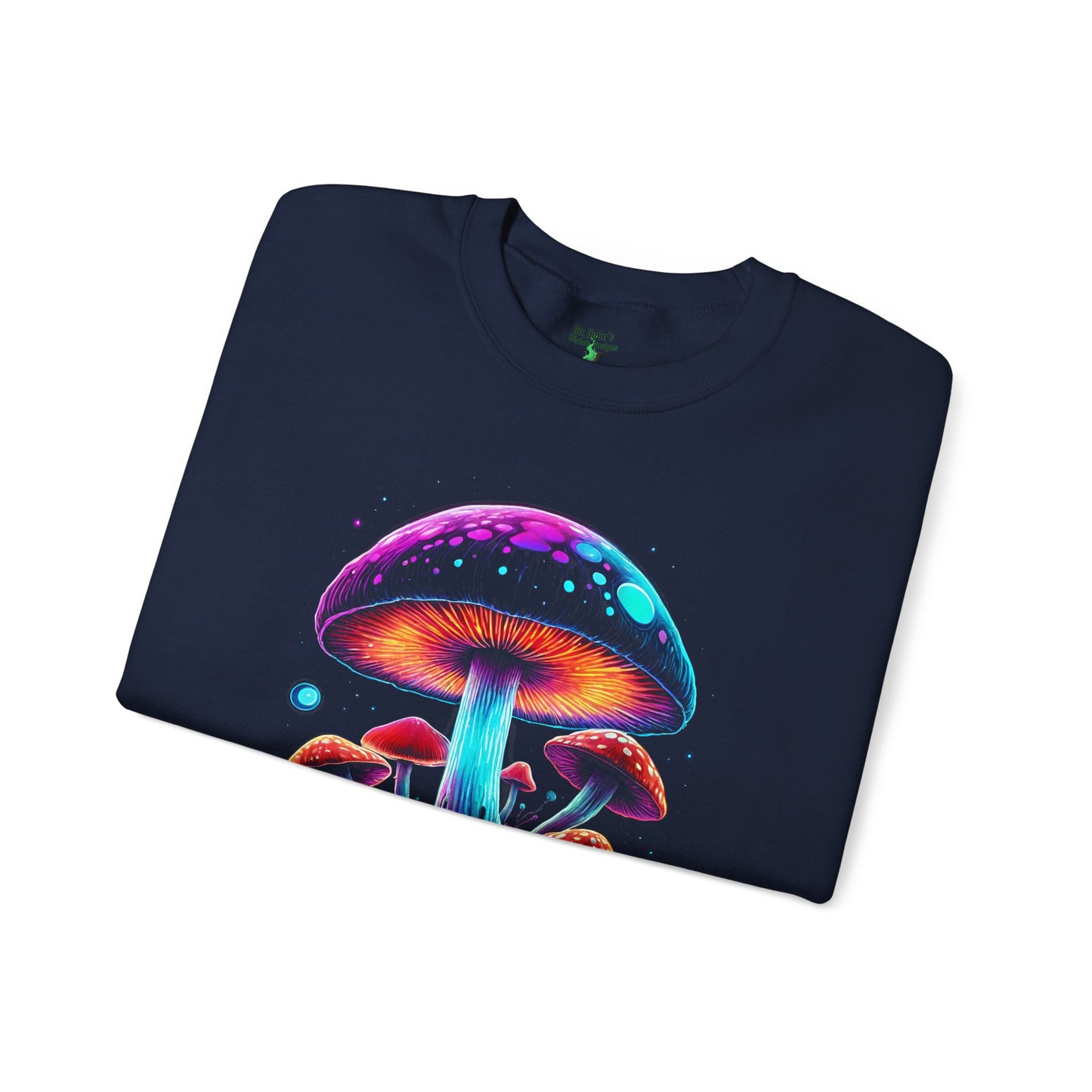 Psychedelic Mushroom Sweatshirt - Magic Mushroom Tee, Music Festival Sweatshirt, Alice in Wonderland, Heavy Cotton Sweatshirt
