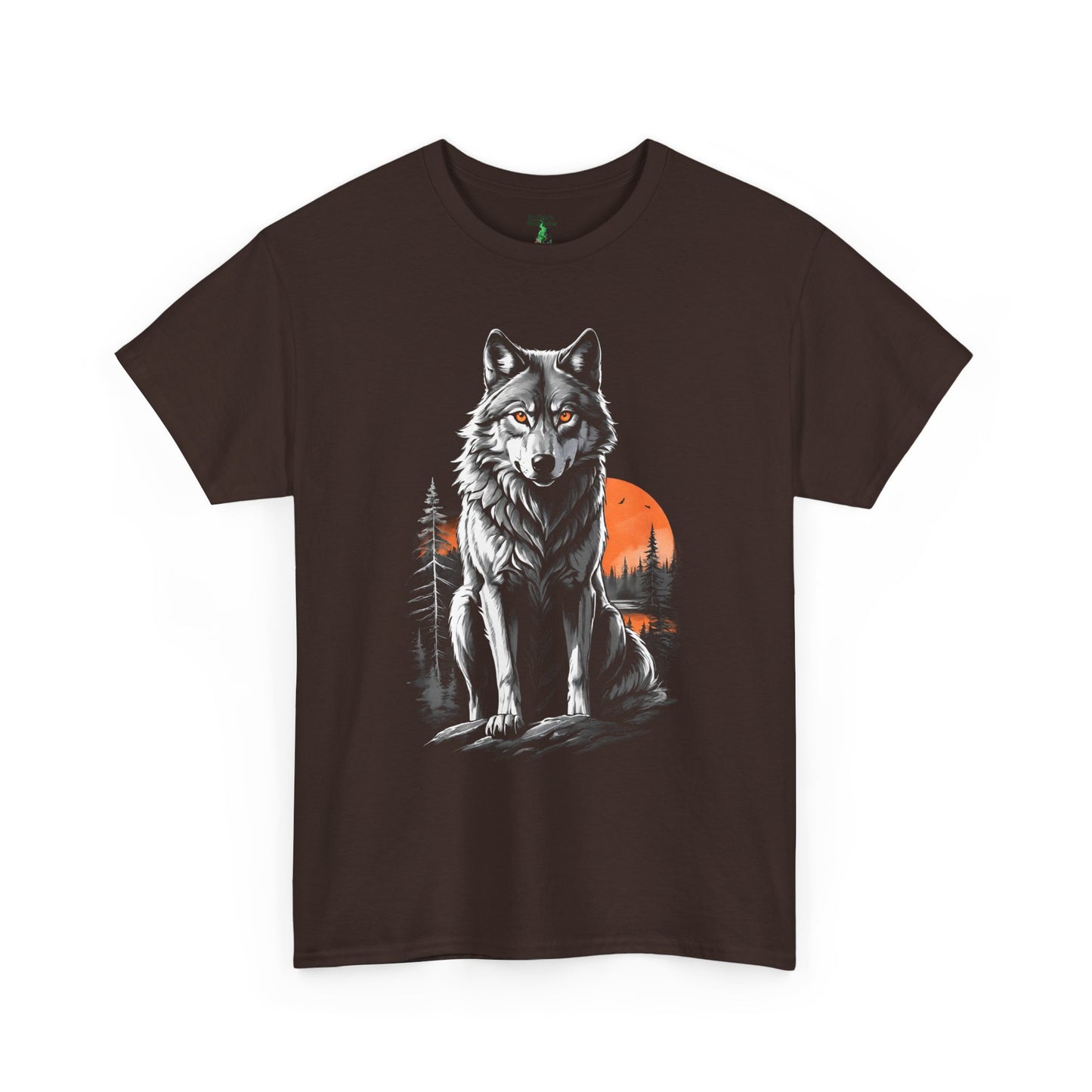 Wolf Graphic Tee | Nature Lover Gift, Cool Graphic Unisex Cotton Shirt