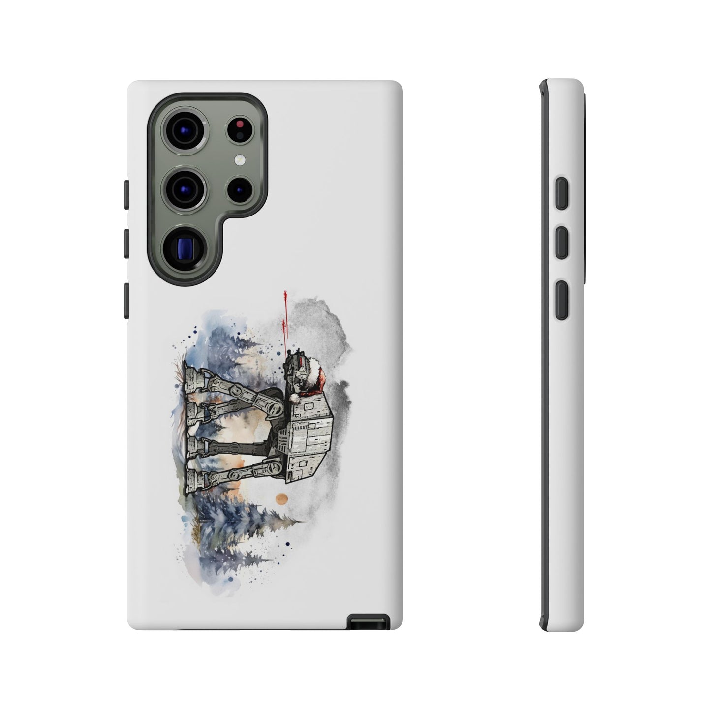 Samsung Phone Case, Star Wars AT AT Walker Darth Santa Holiday Tough Case, Impact-Resistant, Christmas Cheer, Fans Gift, Holiday Parties