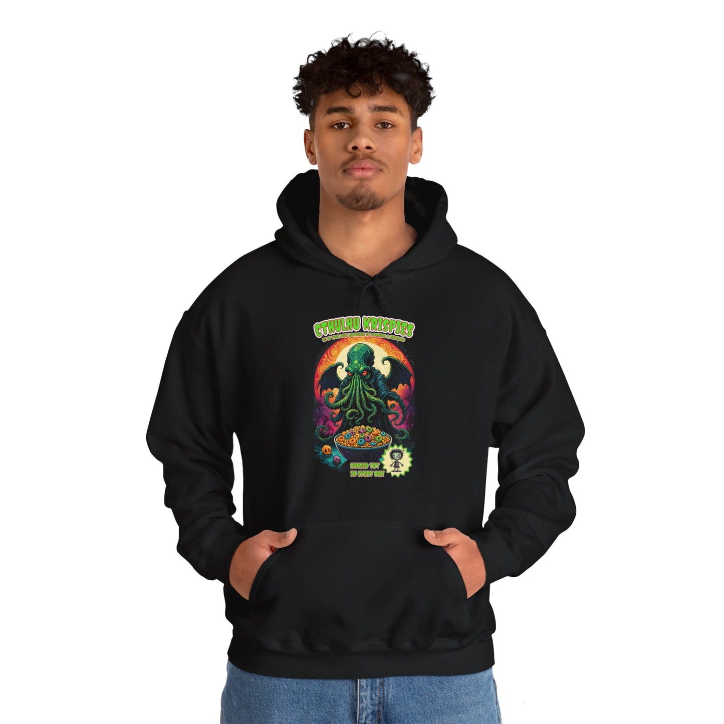 Cthulhu Hoodie, HP Lovecraft Hoodie, Gothic Horror Hoodie, Lovecraft Hoodie, Call of Cthulhu, Funny Hoodie, Unisex cotton Gildan Hoodie