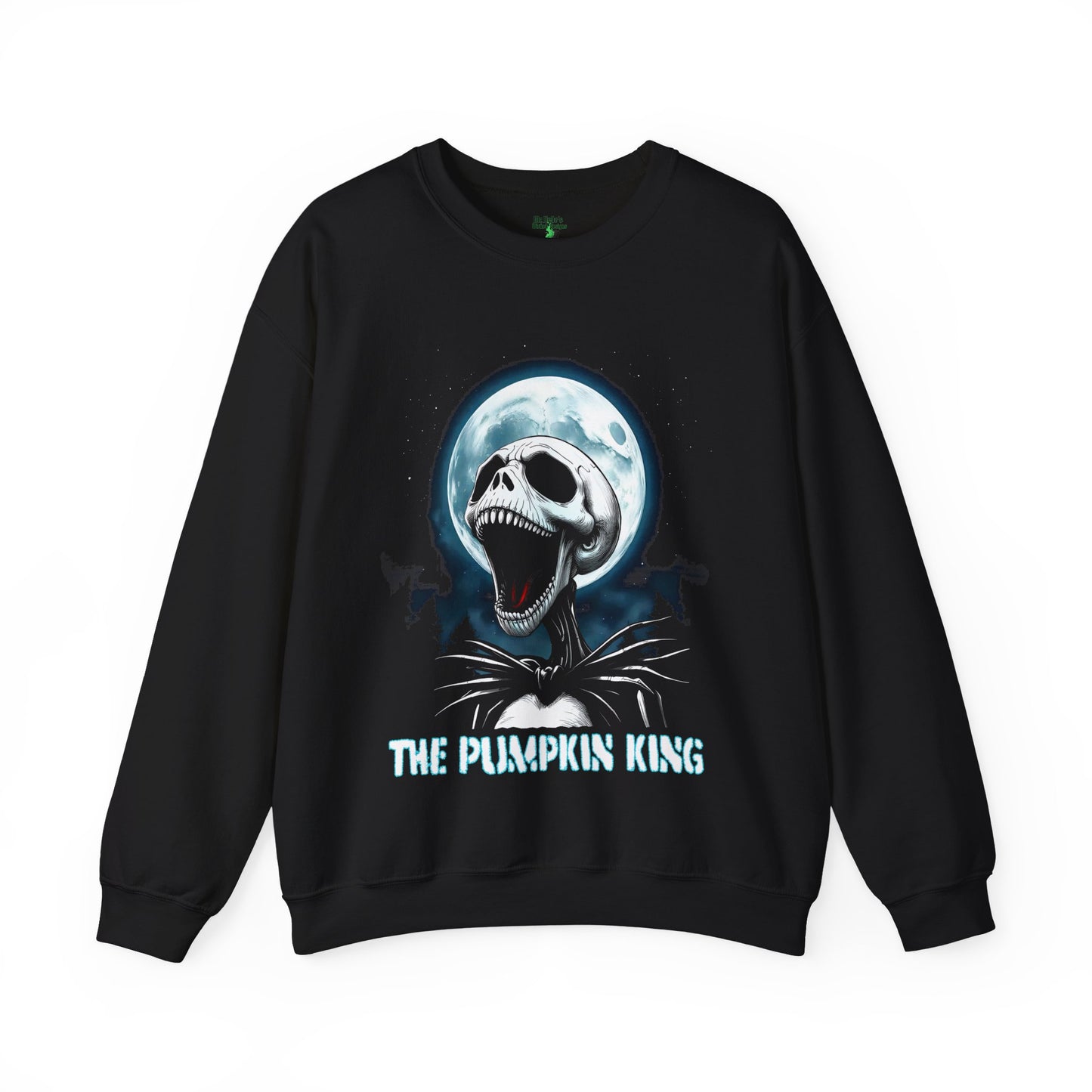 Pumpkin King Sweatshirt, Halloween Apparel, Unisex Crewneck, Spooky Fashion, Fall Wardrobe, Gift for Fans, Cozy Autumn Wear