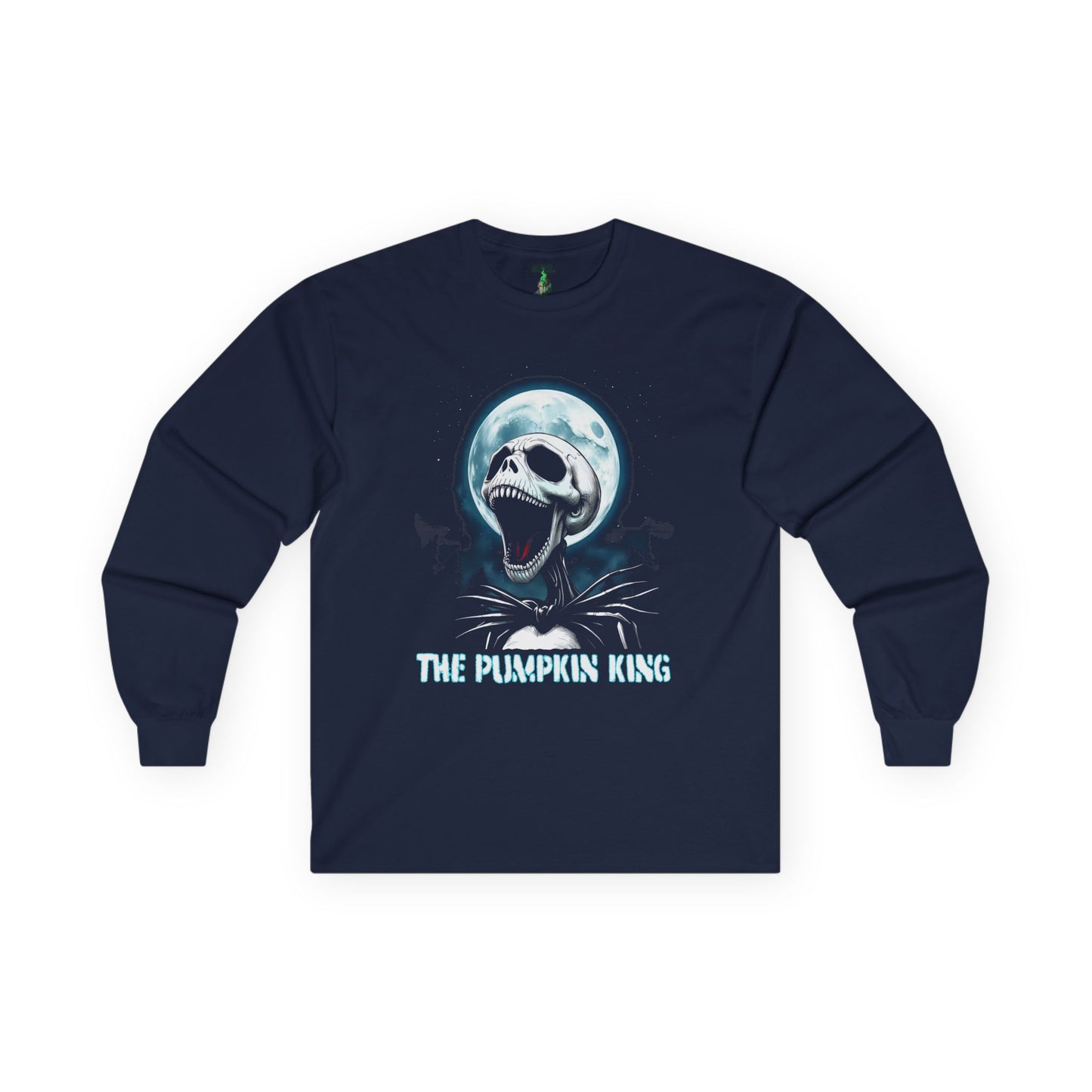 Unisex Long Sleeve Tee, The Pumpkin King Tee, Nightmare Jack Tee, Halloween T-shirt, Christmas T-shirt