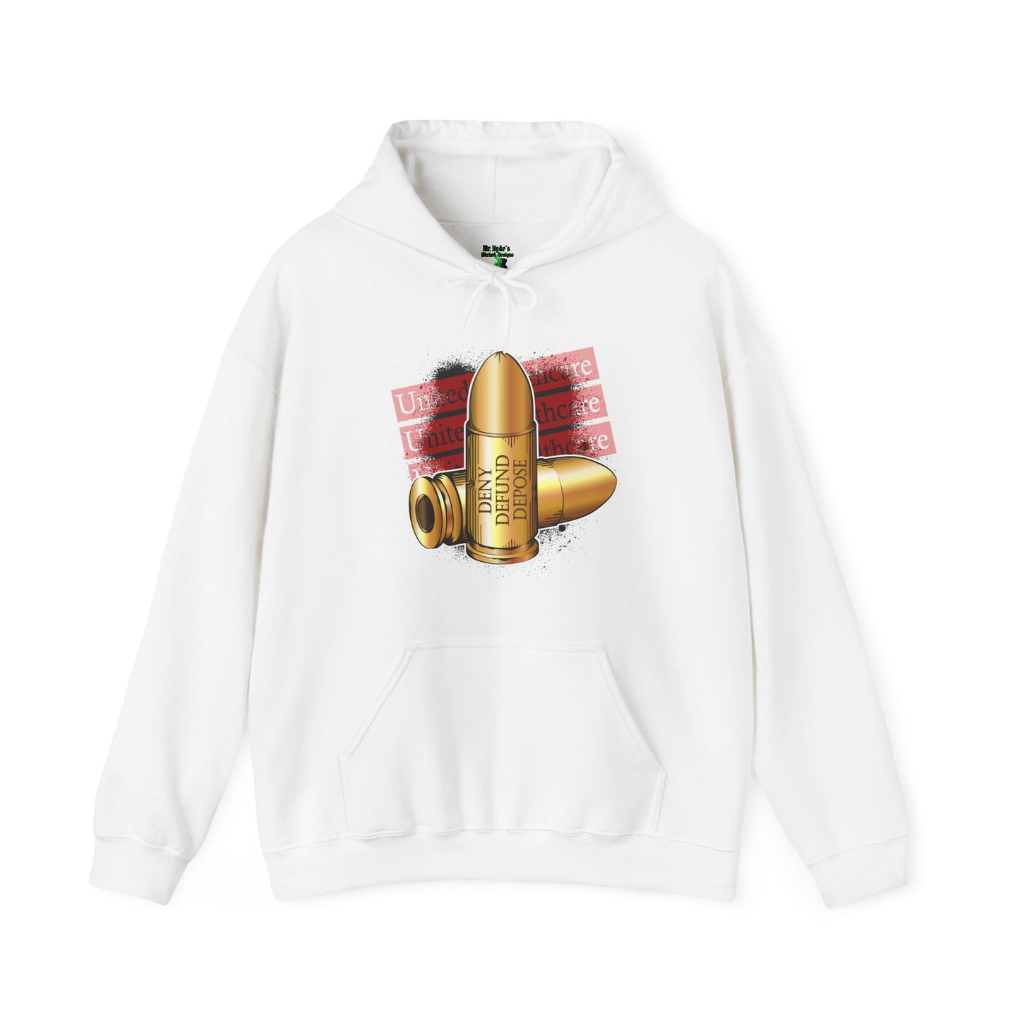 Deny, Defund, and Depose Hoodie, Healthcare Reform Activist Sweatshirt, Broken Insurance System Protest Apparel, Social Justice Pullover,