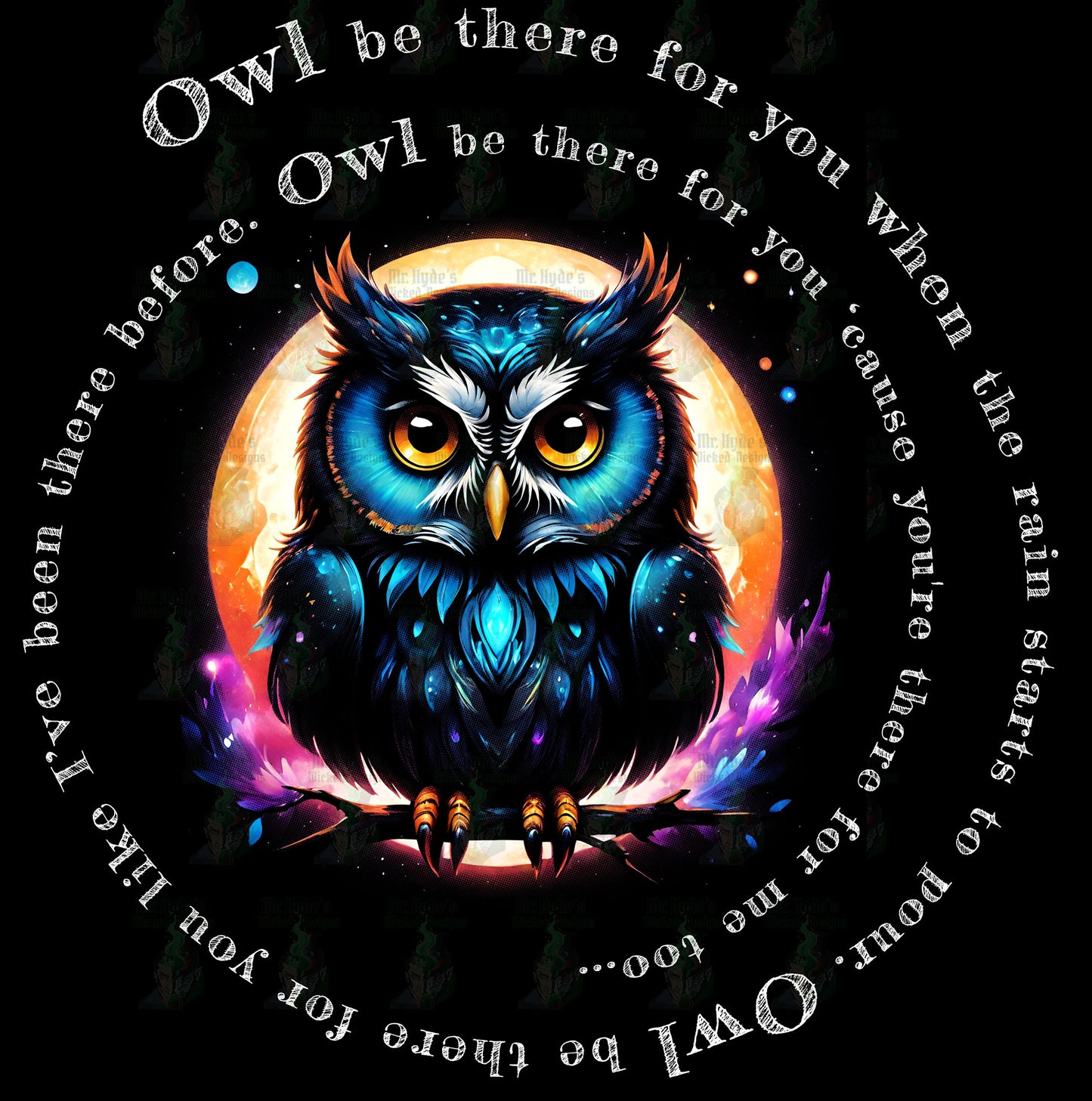 You are going to love this whimsical Owl Friends Ladies Unisex T-shirts. This memorable Owl T-shirt features the Lyrics from the TV show "Friends".
