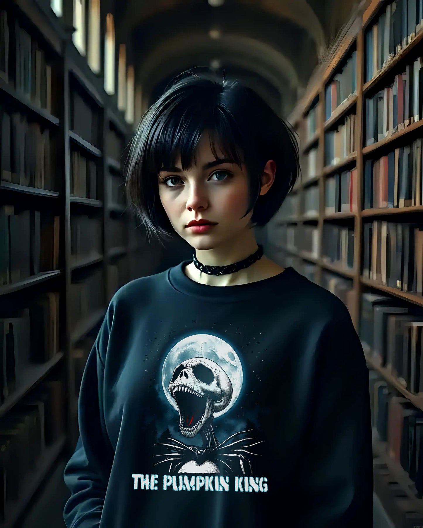 Pumpkin King Sweatshirt, Halloween Apparel, Unisex Crewneck, Spooky Fashion, Fall Wardrobe, Gift for Fans, Cozy Autumn Wear