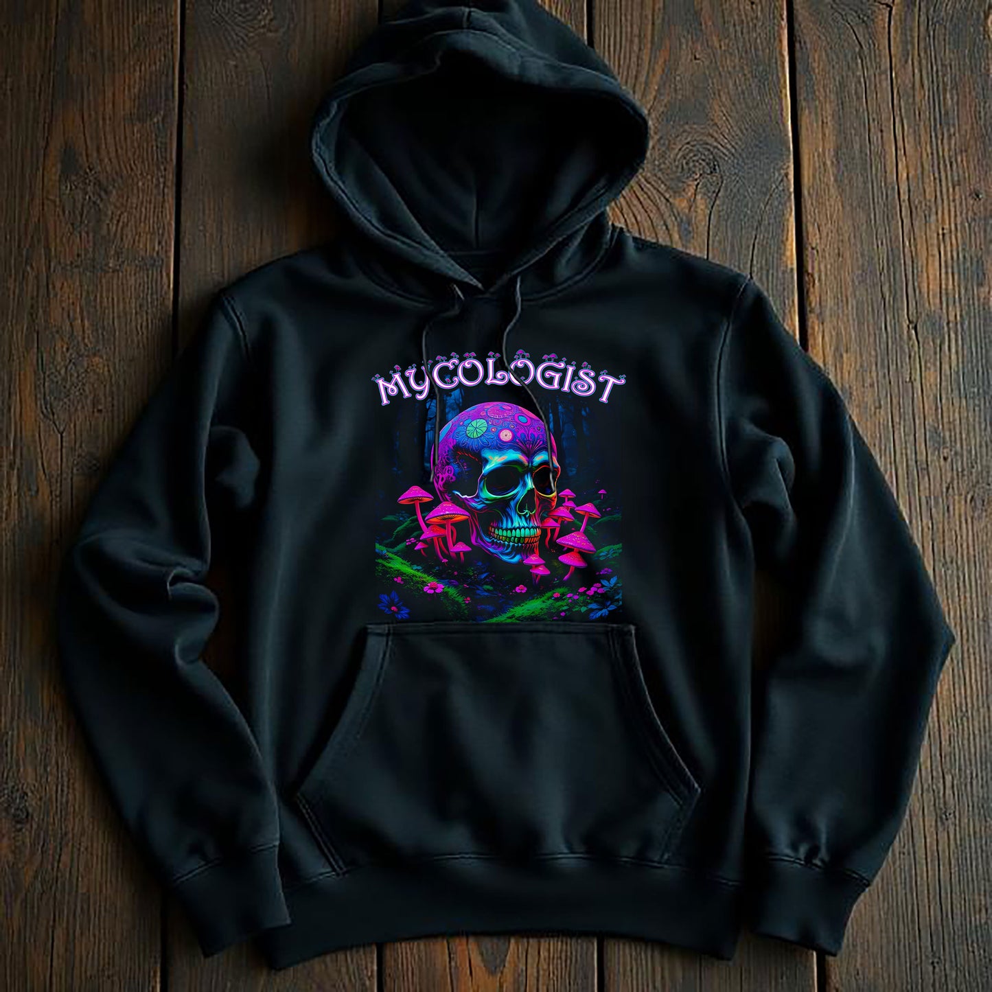 Mycologist Hoodie: Stylish Sweatshirt for Nature Lovers, Mushroom Enthusiasts, Festival Gear Gift, Psychedelic Tee, Unisex Apparel