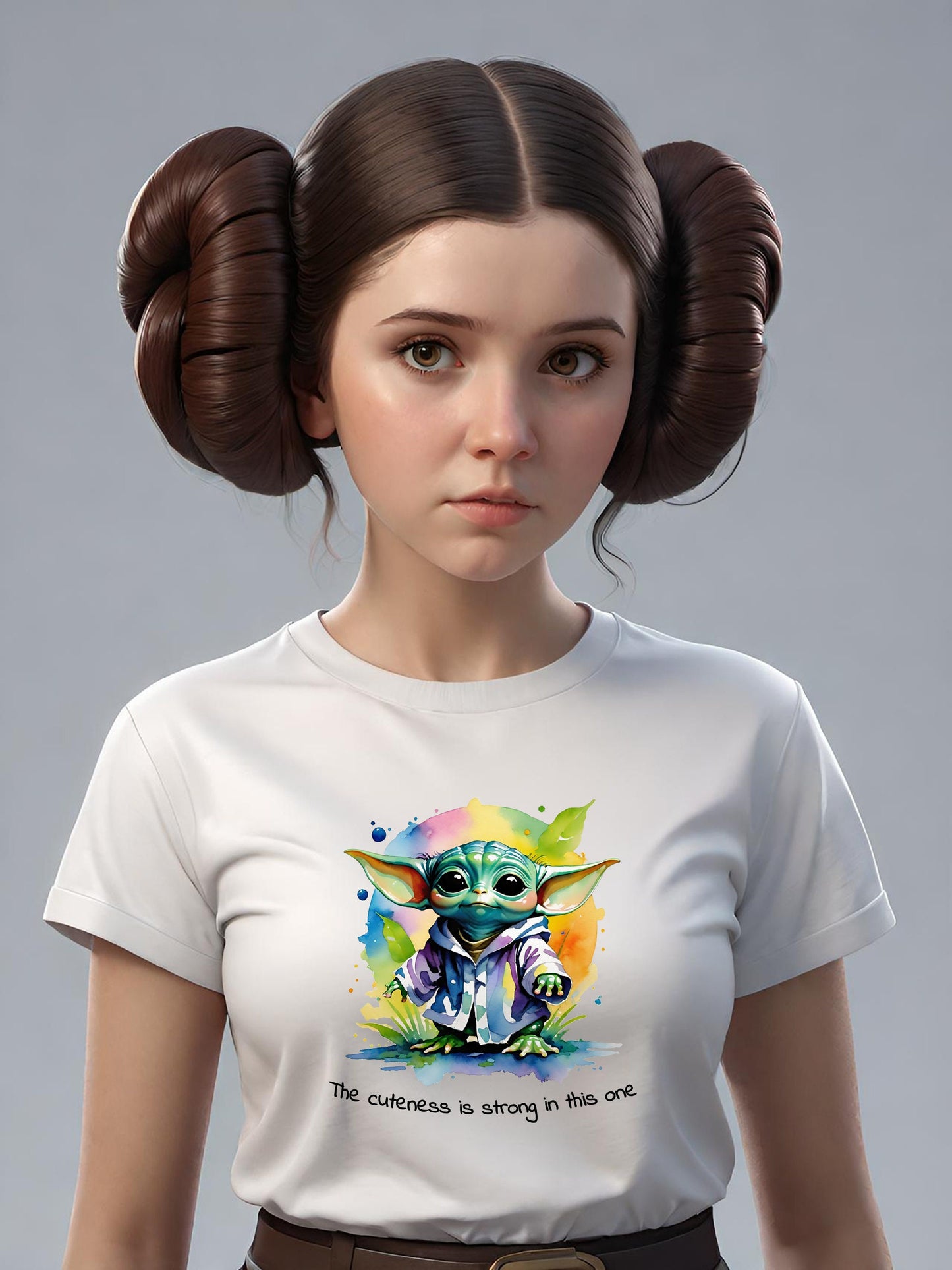 These wonderfully whimsical Grogu t-shirts will be turning heads. Mandalorian T-shirts and Grogu shirts are all the rage. Get yours today!