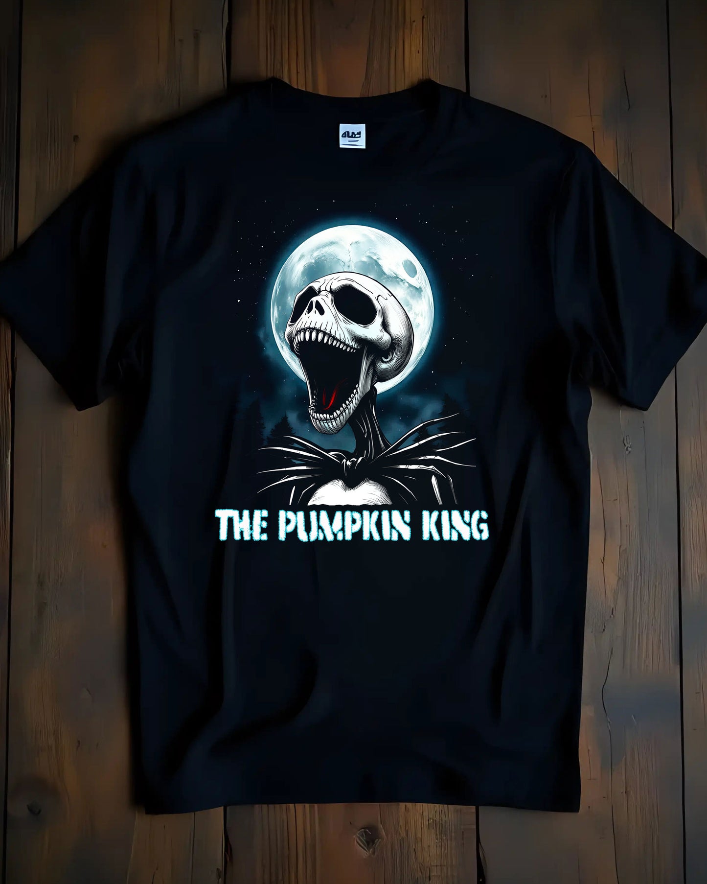 Nightmare Jack Unisex Tee, Halloween Shirt, Pumpkin King Tee, Graphic Tee for Fans, Movie Merchandise, Spooky Gift Idea