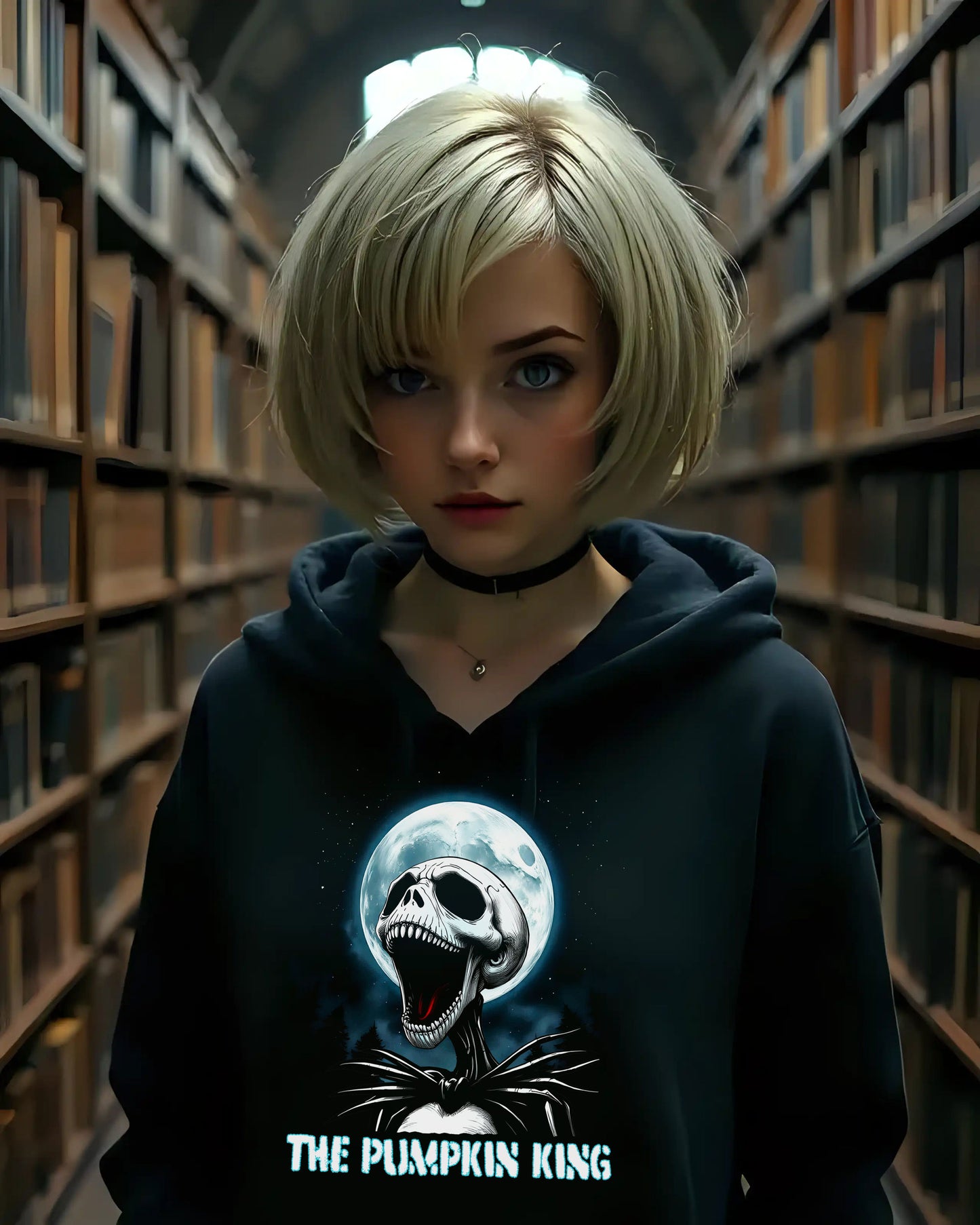 Halloween Pumpkin King Hoodie, Unisex Sweatshirt, Cozy Fall Apparel, Spooky Season Gift, Nightmare Before Christmas Merchandise