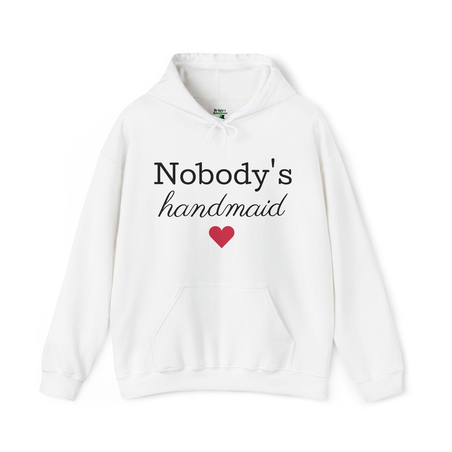 'Nobody's Handmaid' Feminist Handmaid's Tale Inspired Graphic Hoodie - Nolite Te Bastardes Conumdorum Tee