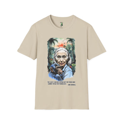 Nature Lover's T-Shirt with Jane Goodall Quote, Eco-Friendly Tee, Animal Rights Shirt, Gift for Wildlife Advocates, Conservation [...]