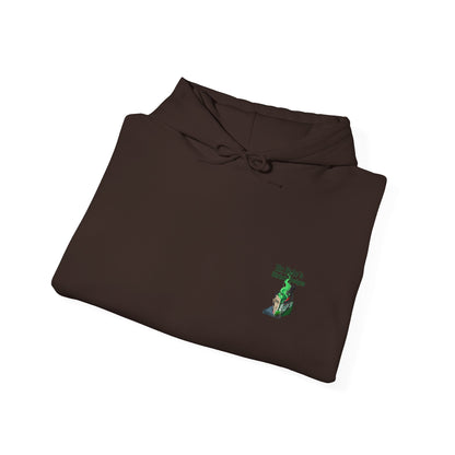 Headless Horseman Illustration Hoodie | Spooky Halloween Horseman Night