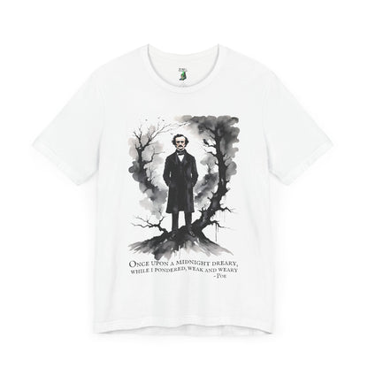 Edgar Allen Poe - Gothic Horror T-Shirt - Famous Quote tee - Poetry Tee, Unisex Cotton T-shirt