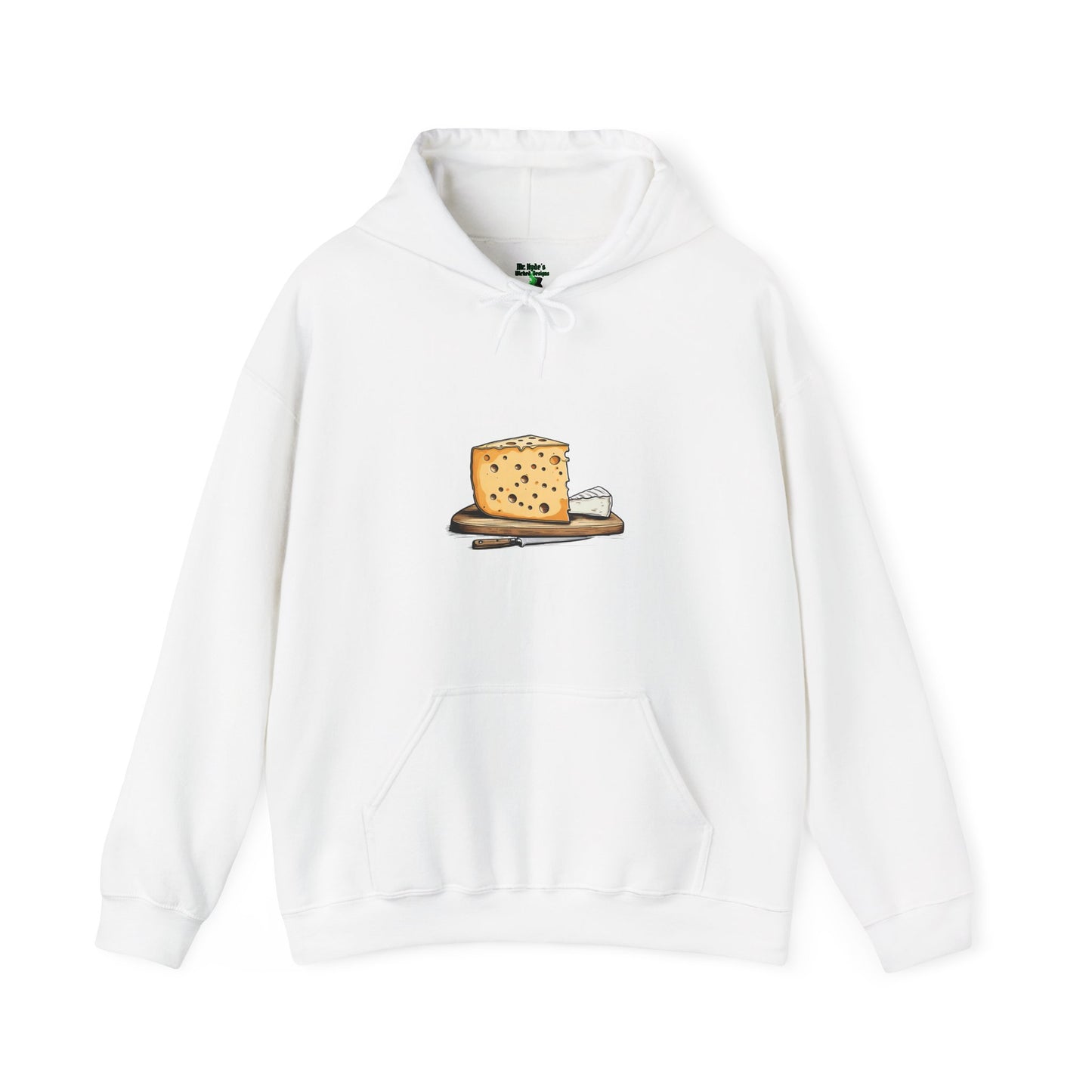 Sweet Dreams are made of Cheese Hoodie — Warm Cheese Lovers Fleece Hoodie -- Funny Cheese Cotton Hoodie