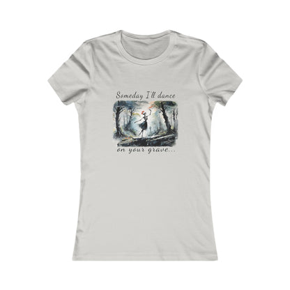 This Haunting Skeleton Shirt is perfect for ladies who love things that are spooky, romantic, and haunting. This Bella Canvas cotton t-shirt design is chillingly beautiful. Available in ladies soft cotton silver Bella Canvas t-shirts.