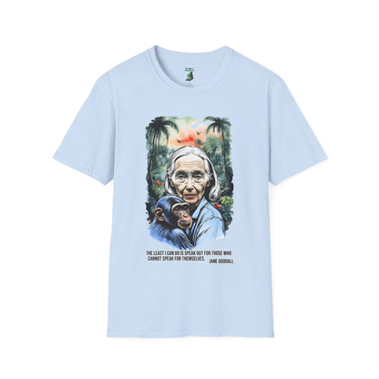 Nature Lover's T-Shirt with Jane Goodall Quote, Eco-Friendly Tee, Animal Rights Shirt, Gift for Wildlife Advocates, Conservation [...]