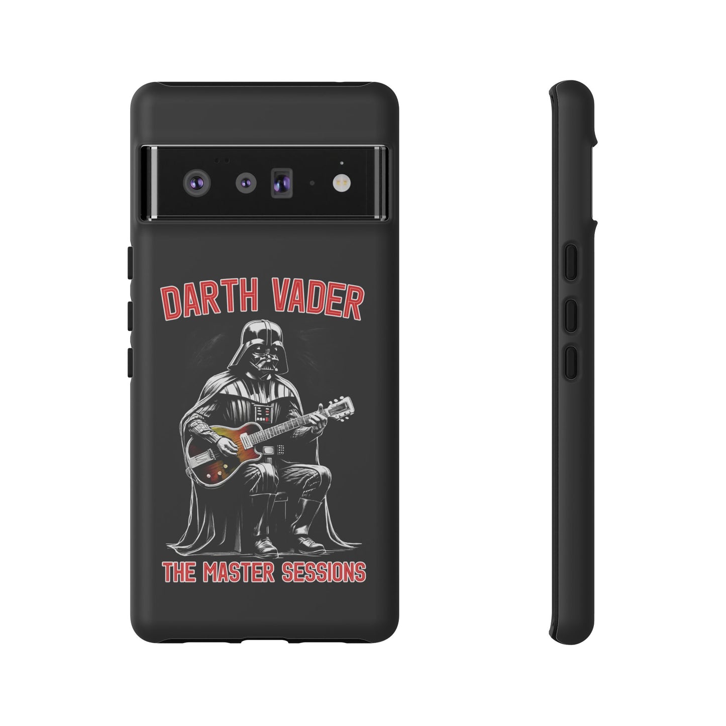 Darth Vader Guitar Rugged Cell Phone Case, Star Wars Concert Design, Tough Phone Cover, Outer Rim Tour Merch, Galaxy Jammer Case