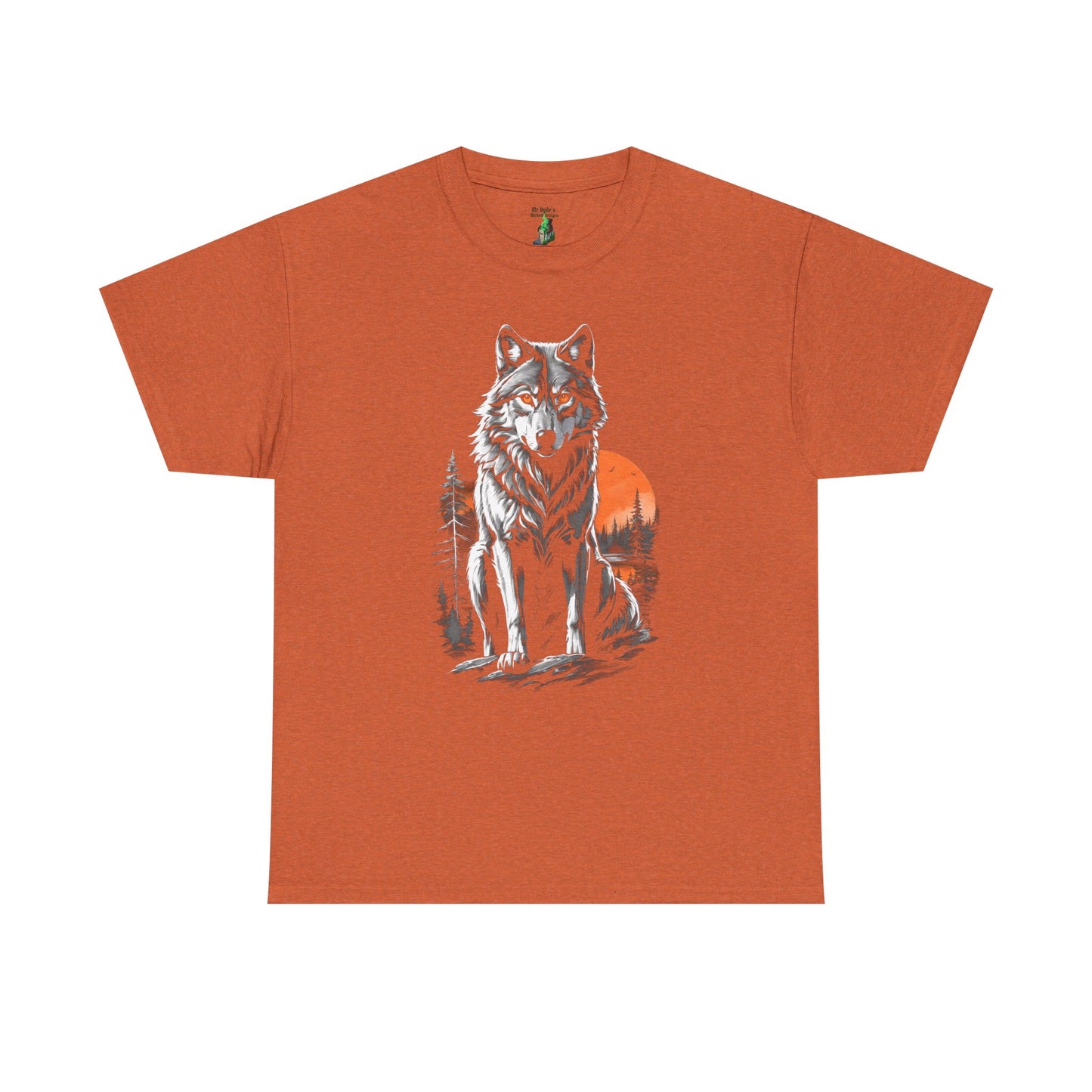 Wolf Graphic Tee | Nature Lover Gift, Cool Graphic Unisex Cotton Shirt