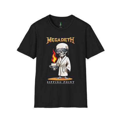 Sipping Time "Vic" Megadeth T-shirt - Gildan Softstyle T-Shirt