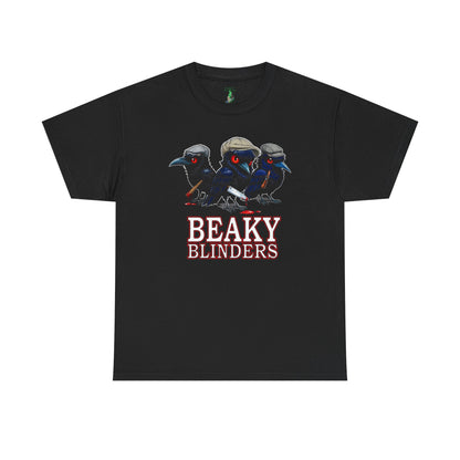 Beaky Blinders Unisex Tee, Peaky Blinders Parody Shirt, Gangster Fan Gift, Murder of Crows T-shirt, Tommy Shelby Tee, Razor Blades Tee