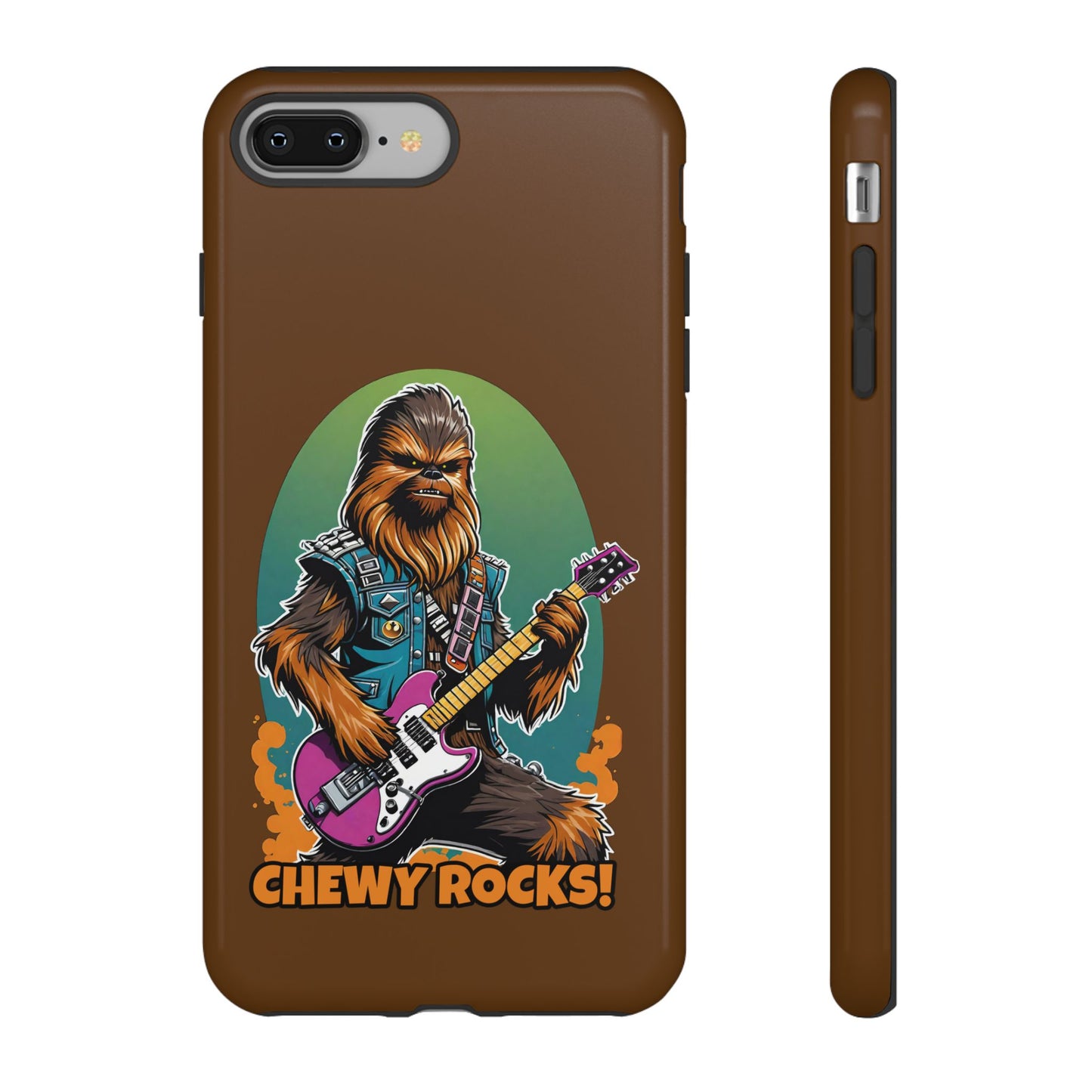 Rugged Case, Chewbacca Tribute, Star Wars Phone Cover, Chewy Rocks, Concert Cellphone Case, Vintage Inspired, ARRRROOH Band, Outer Rim, Mr