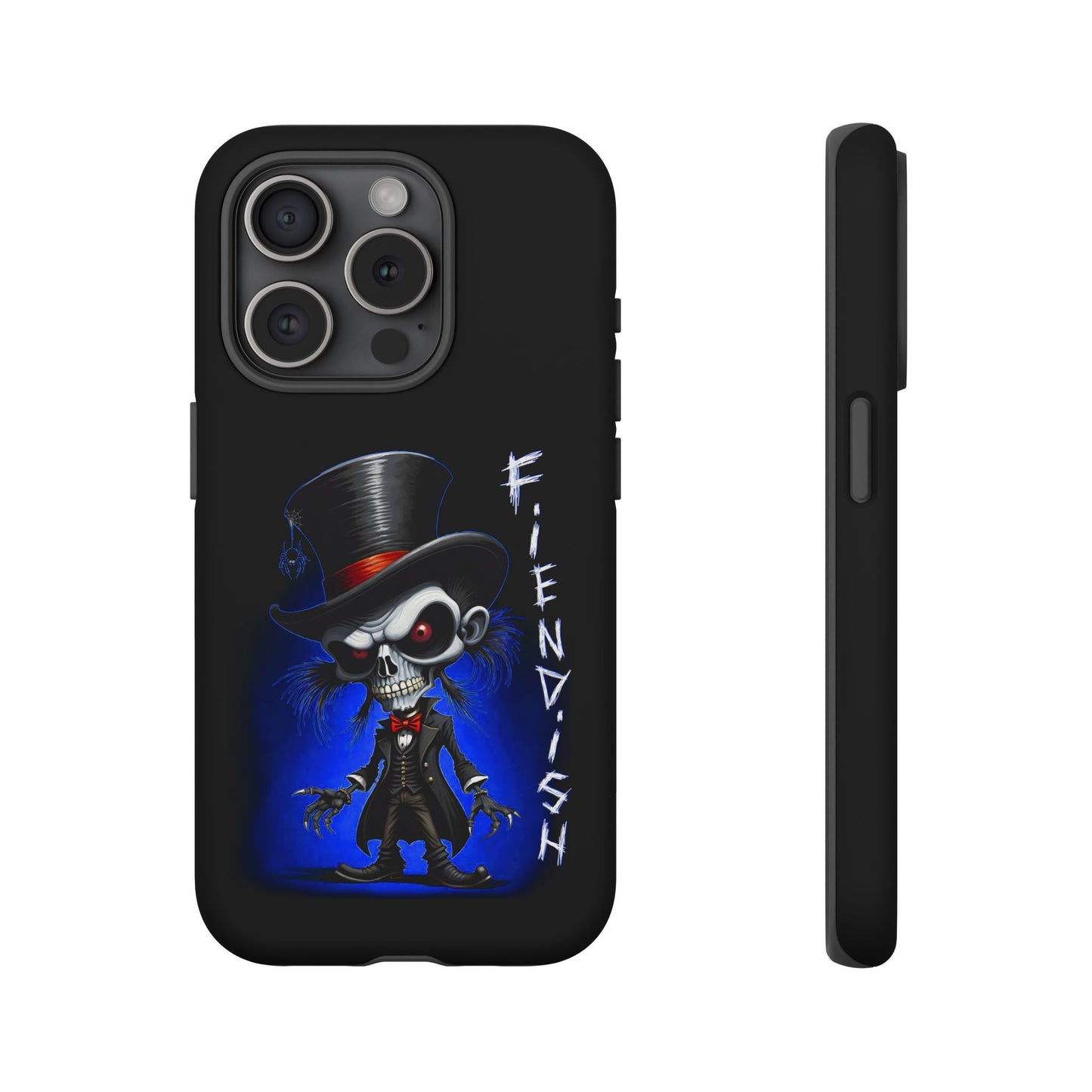 Fiendish Skeleton Tough Case - Fiendish Rugged Cell Phone Cover for Men and Women